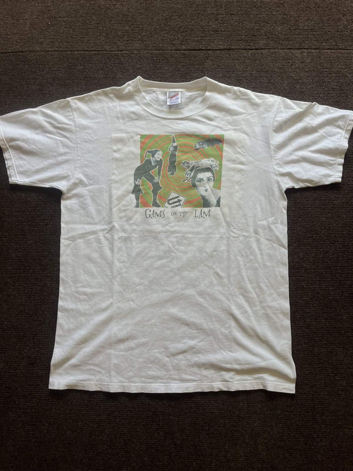 Arts & Science Vintage GAMS ON THE LAM Art Show 90’s T-shirt Size US XL / EU 56 / 4 - 3 Thumbnail