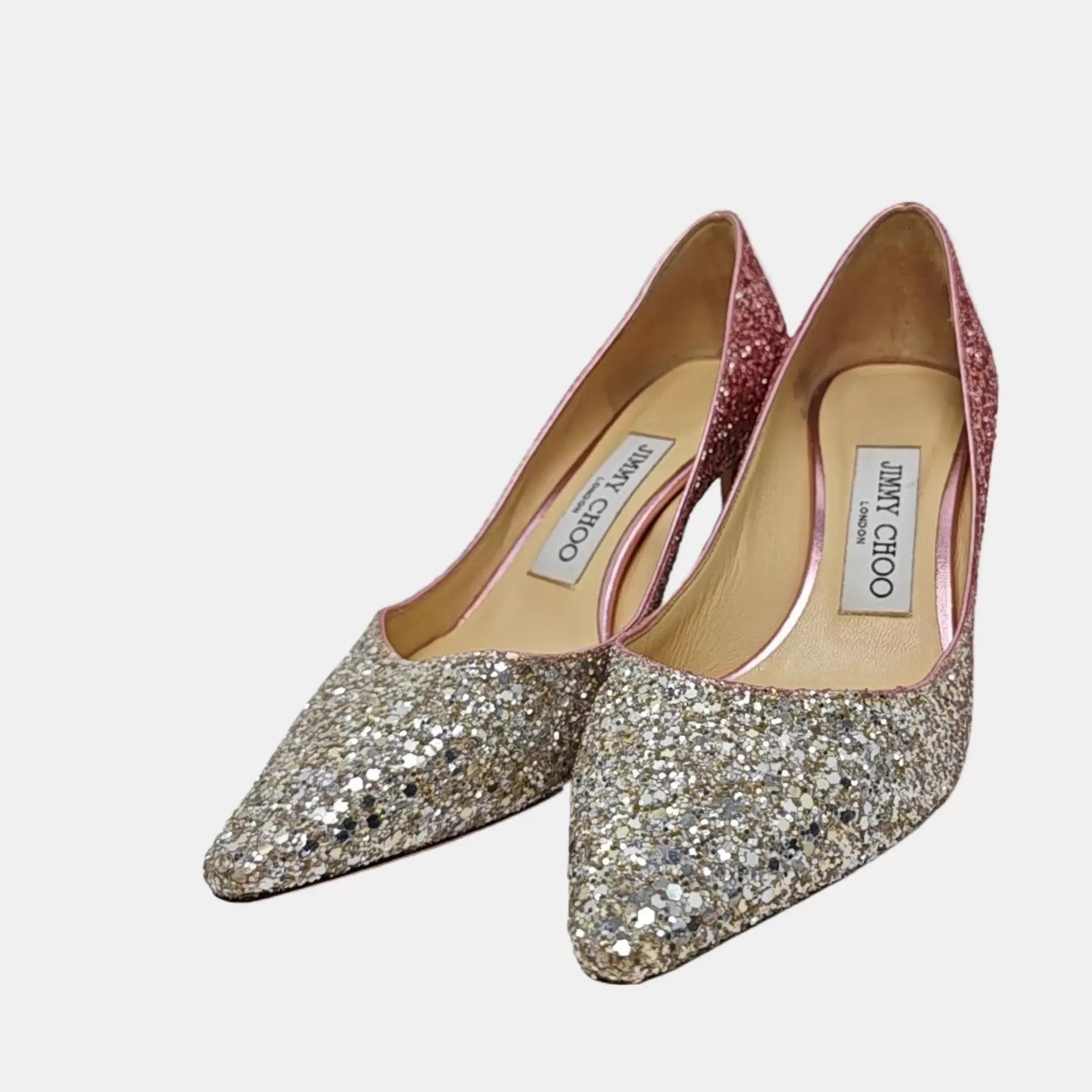 Jimmy Choo JIMMY CHOO heels 34.5 Size US 4 / IT 34 - 1 Thumbnail