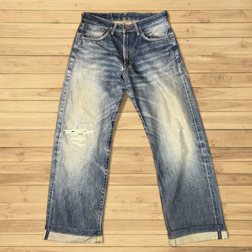 Edwin 🔥🇯🇵 90s Japanese Selvedge Edwin 505X Faded Aging Denim Size US 32 / EU 48 - 1 Thumbnail
