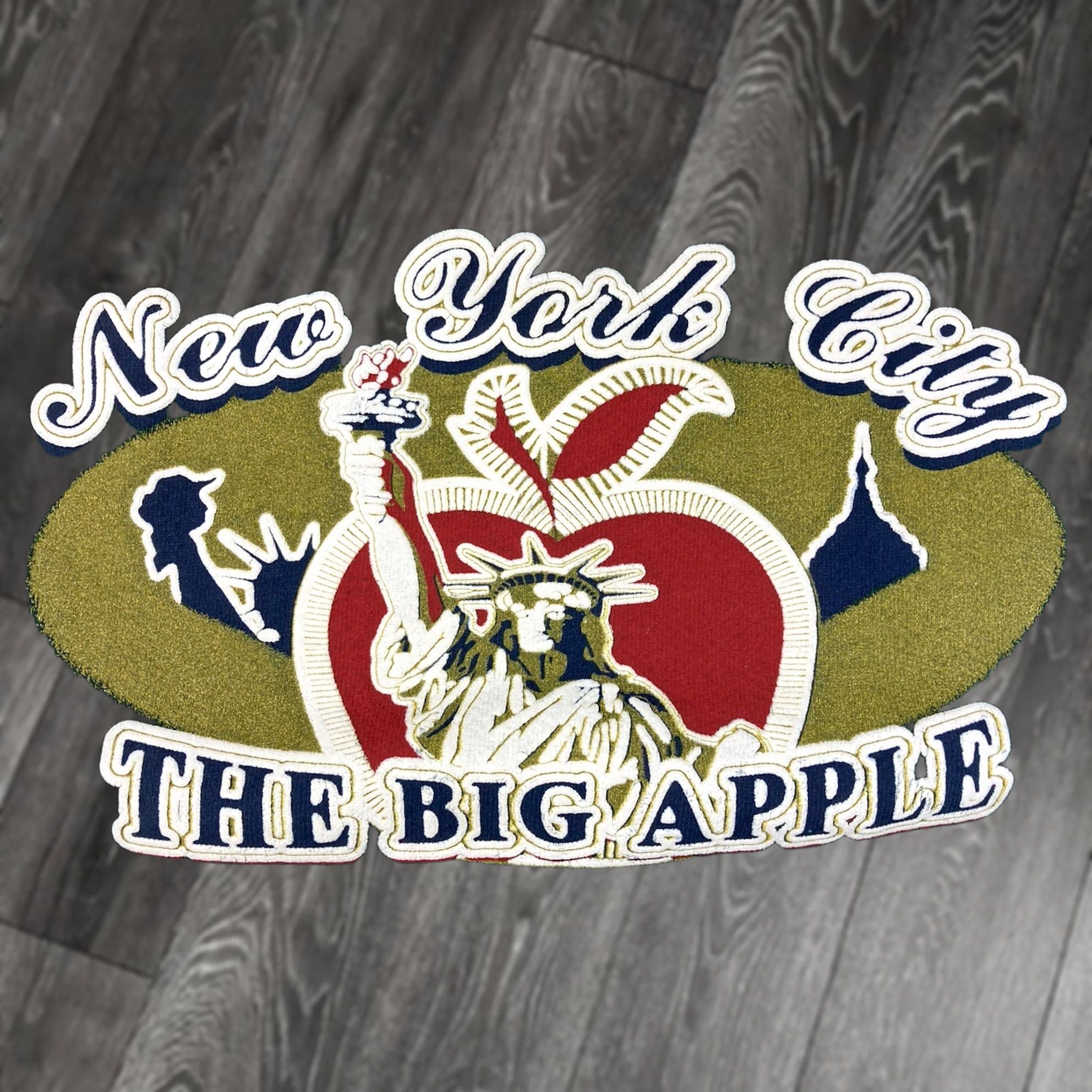 Vintage VINTAGE New York City NYC The Big Apple Crewneck Sweatshirt Men Medium Green Size US M / EU 48-50 / 2 - 1 Thumbnail