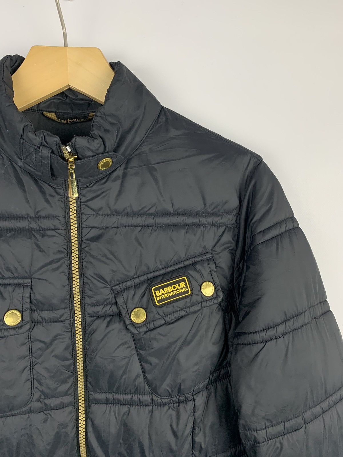 Barbour Barbour International Fibredown Puffer Jacket Women’s UK 12 Size M / US 6-8 / IT 42-44 - 4 Thumbnail