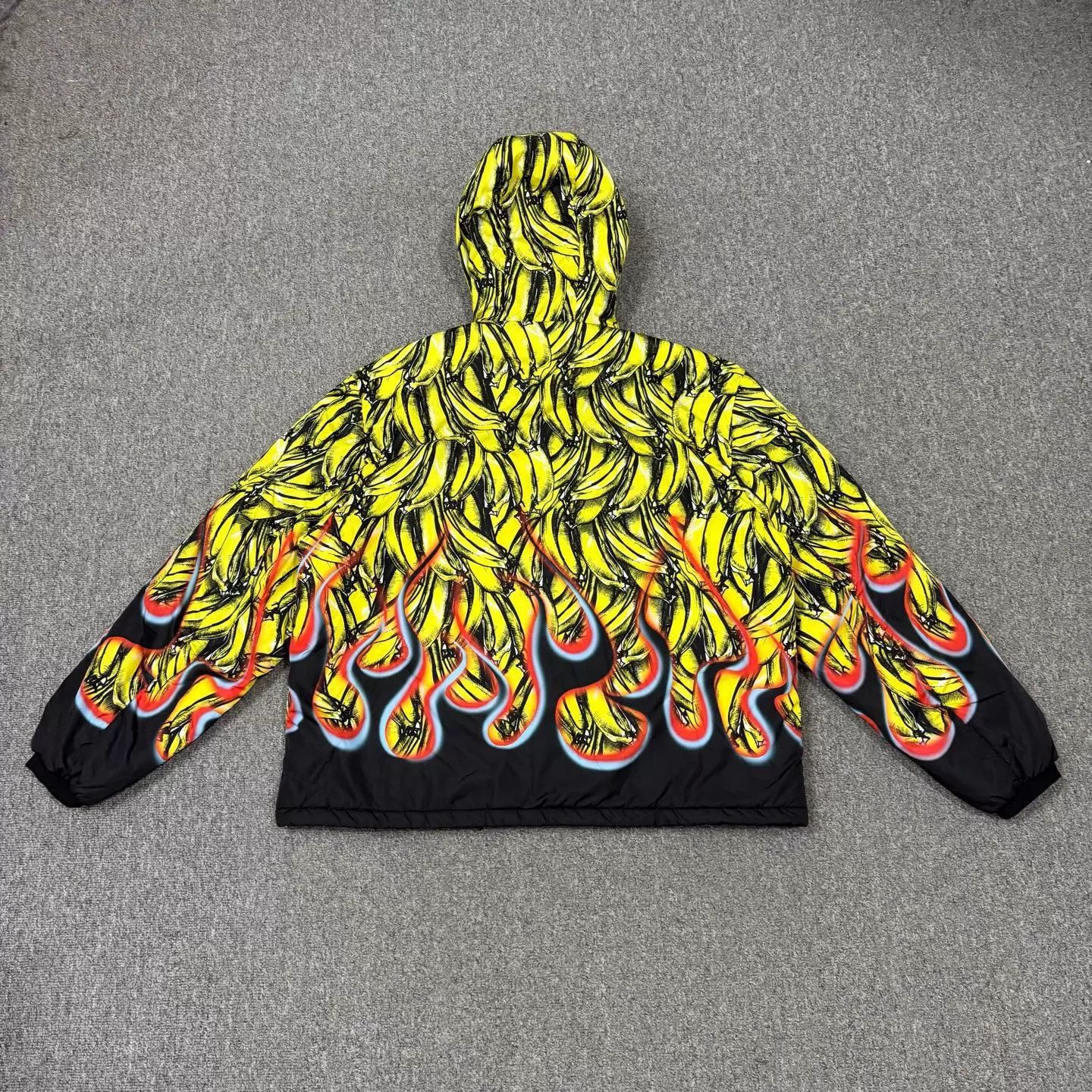 Prada Prada Flame Banana Cotton Puffer Jacket Unused M Size US M / EU 48-50 / 2 - 2 Thumbnail
