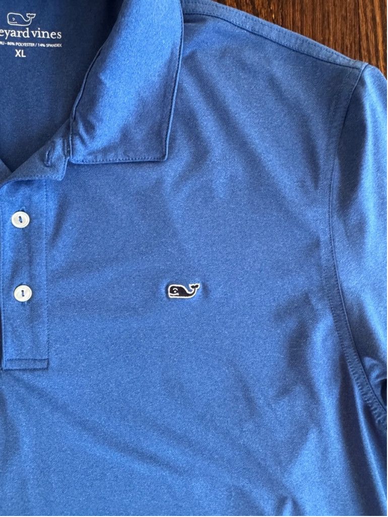 Vineyard Vines Vineyard Vines Men’s XL Blue Performance Polo Shirt Size US XL / EU 56 / 4 - 5 Thumbnail