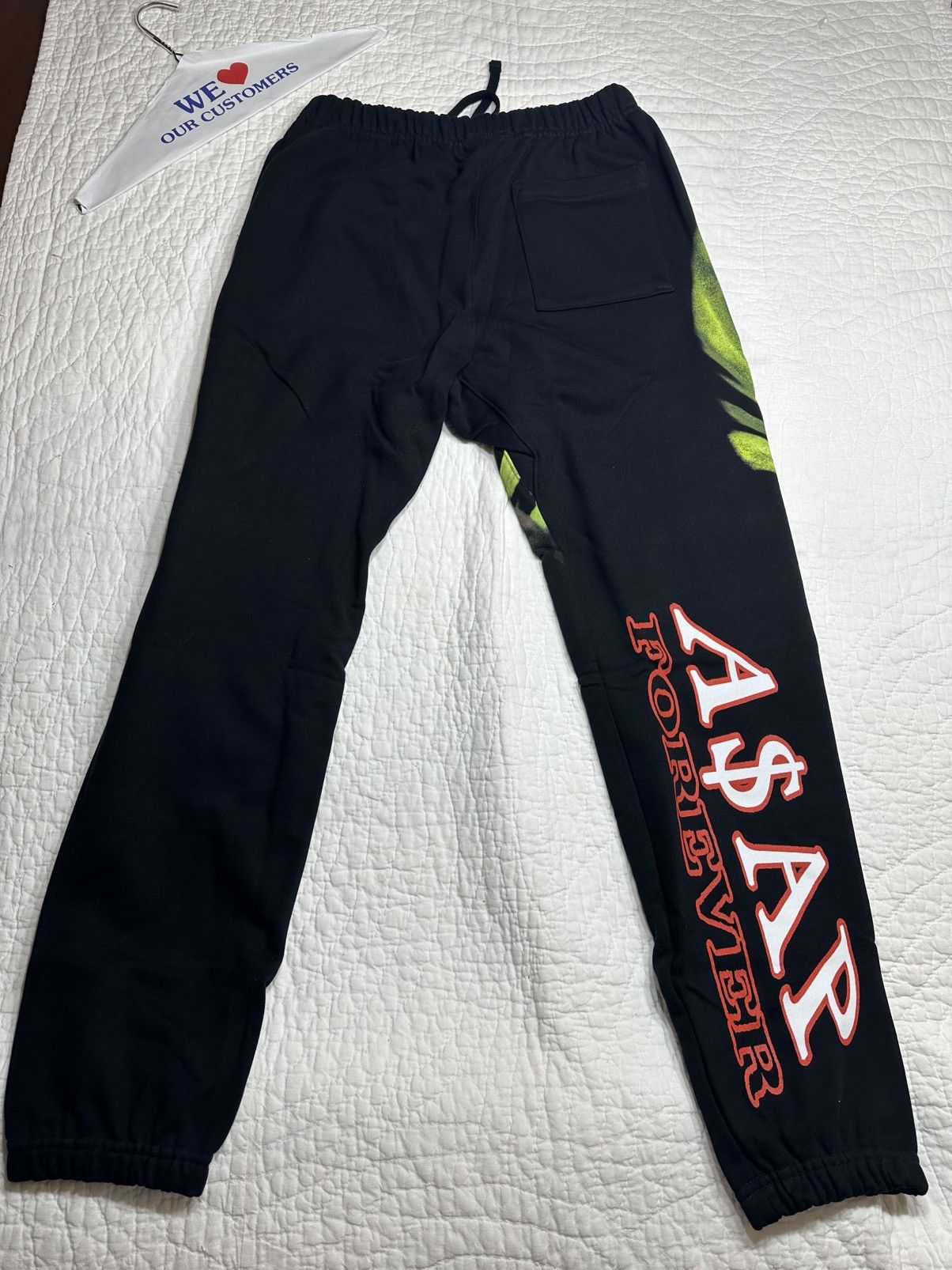 AWGE New ASAP Rocky AWGE A$AP Mob Sweatpants Aop-Size Small Size US 30 / EU 46 - 5 Thumbnail