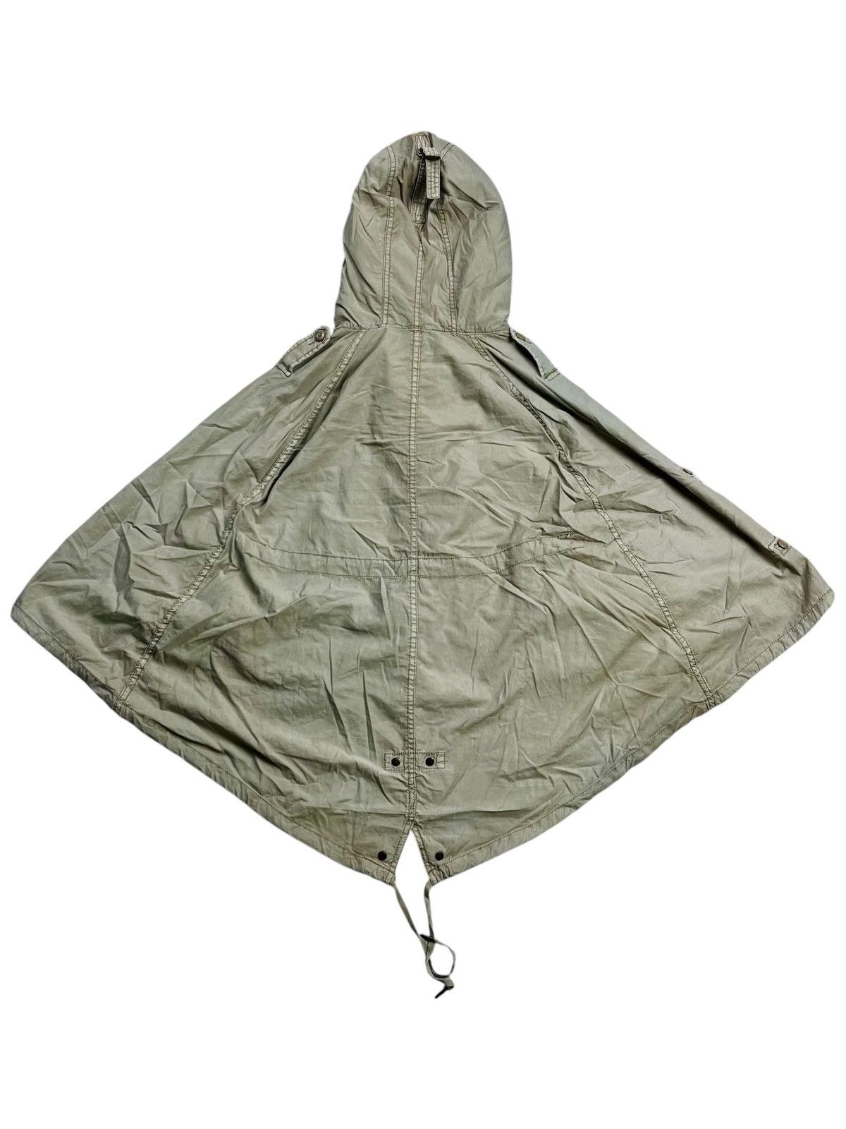 design ジャケット・アウター hoodie military poncho GOA