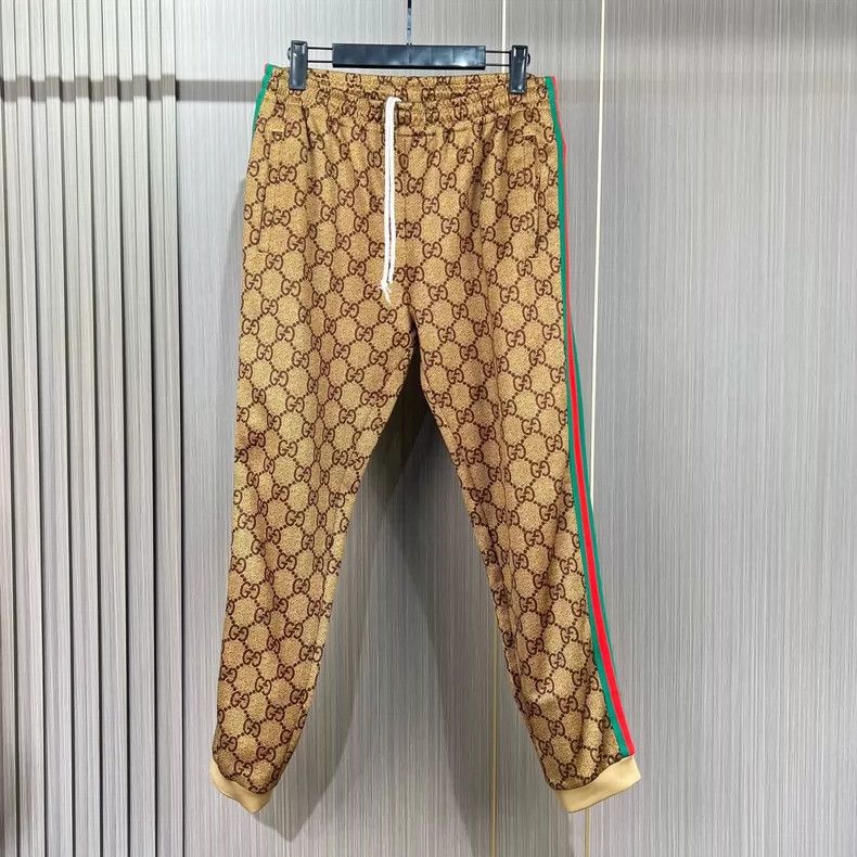 Gucci gucci monogram patterned casual trousers-dmc Size US 31 - 1 Thumbnail