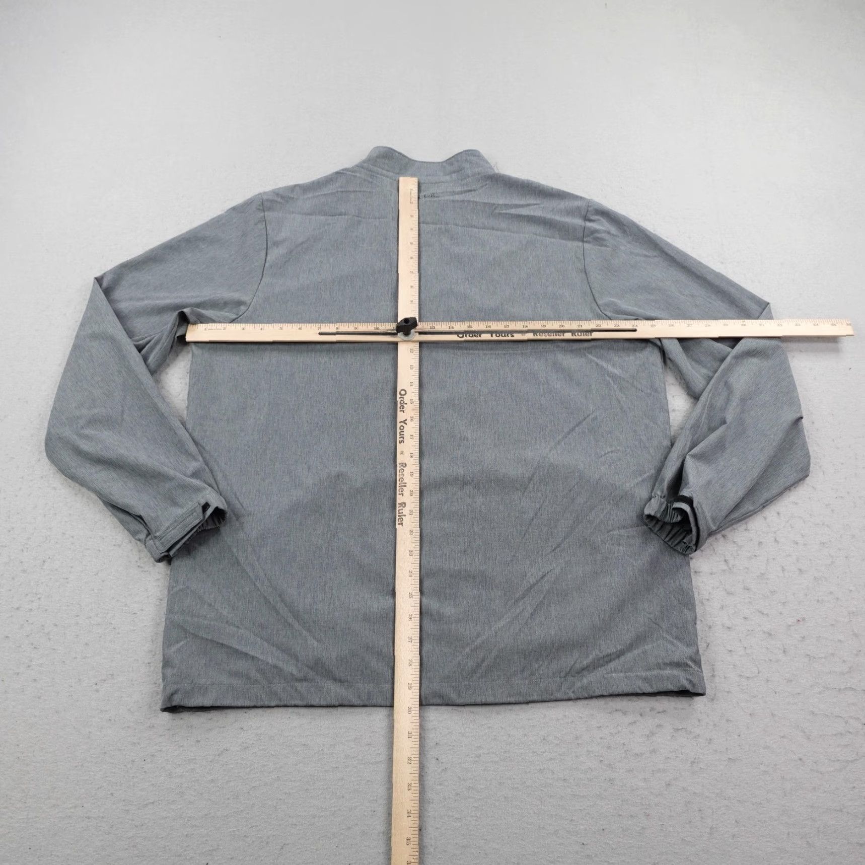 TravisMathew Travis Mathew Jacket Men XL Gray Lightweight Windbreaker Golf Performance Zip Up Size US XL / EU 56 / 4 - 5 Thumbnail