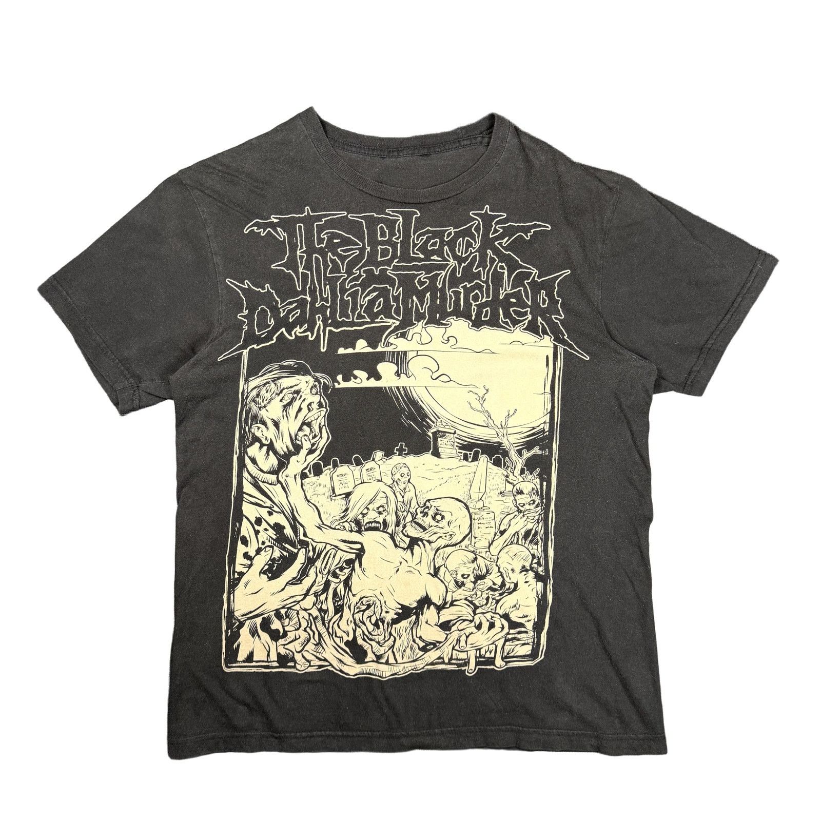 Vintage The Black Dahlia Murder Zombie Graveyard T-Shirt Small Size US S / EU 44-46 / 1 - 1 Thumbnail