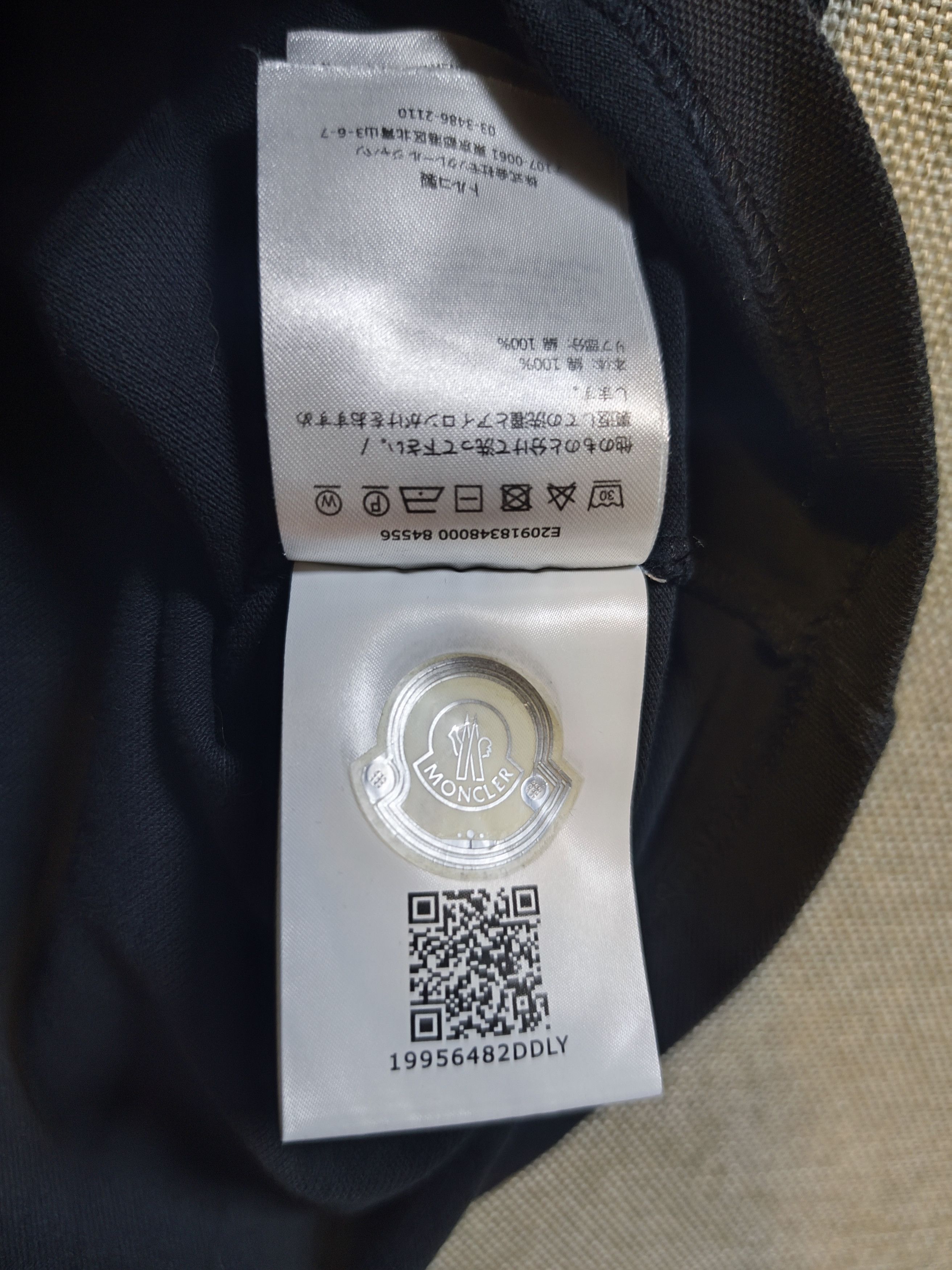 Moncler Moncler Polo Shirt Size US M / EU 48-50 / 2 - 12 Thumbnail