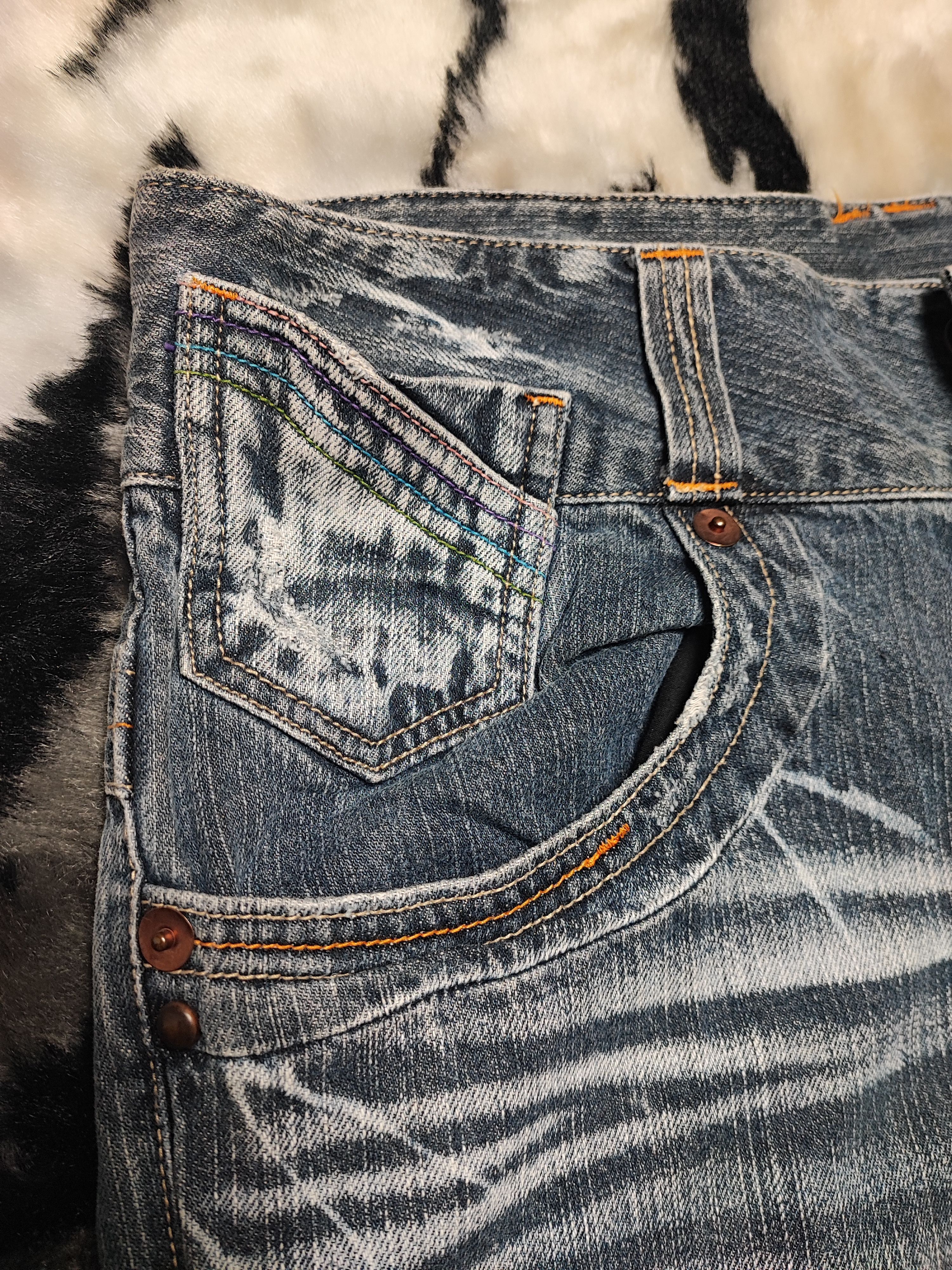Japanese Brand × Vintage Vintage Root Three Stye japanese Jeans Size US 34 / EU 50 - 12 Thumbnail