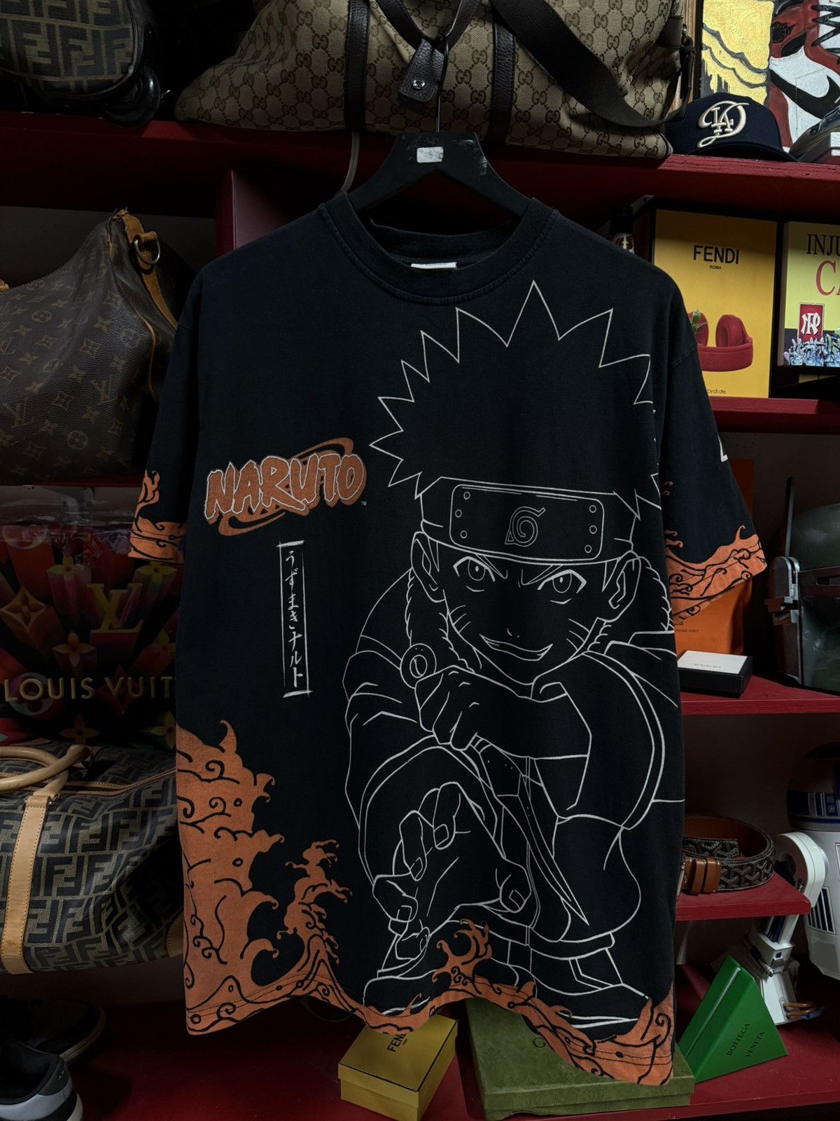 Vintage Vintage 2002 Naruto T-Shirt Vtg Anime Tee Size Large Size US L / EU 52-54 / 3 - 7 Thumbnail