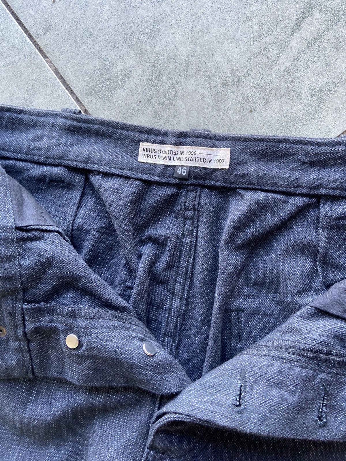 Denim & Co. × Japanese Brand Virus line denime workwear Size US 30 / EU 46 - 4 Thumbnail