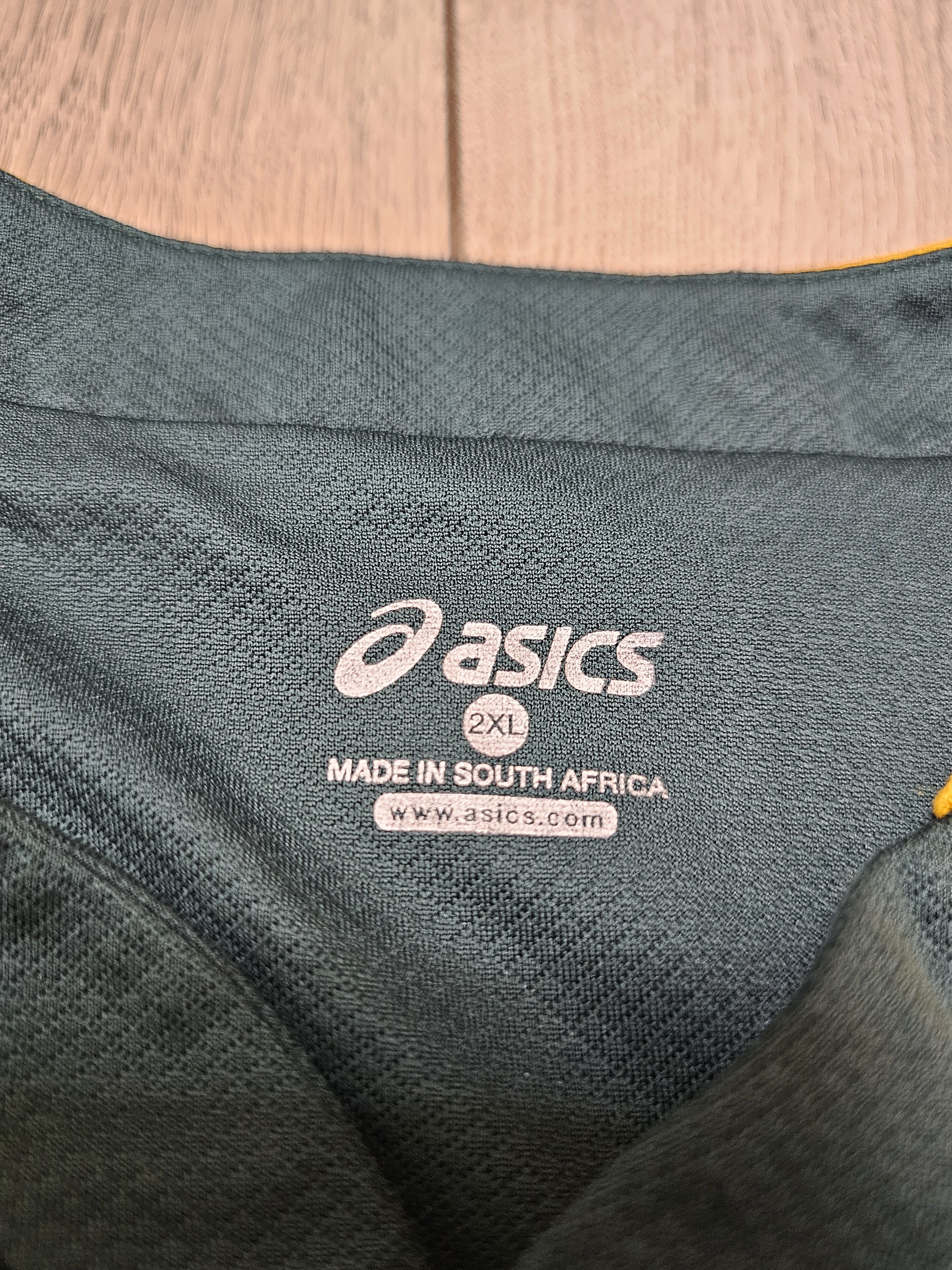 Asics SOUTH AFRICA RUGBY JERSEY WORLD SEVENS UNION RUGBY JERSEY Size US XXL / EU 58 / 5 - 6 Thumbnail