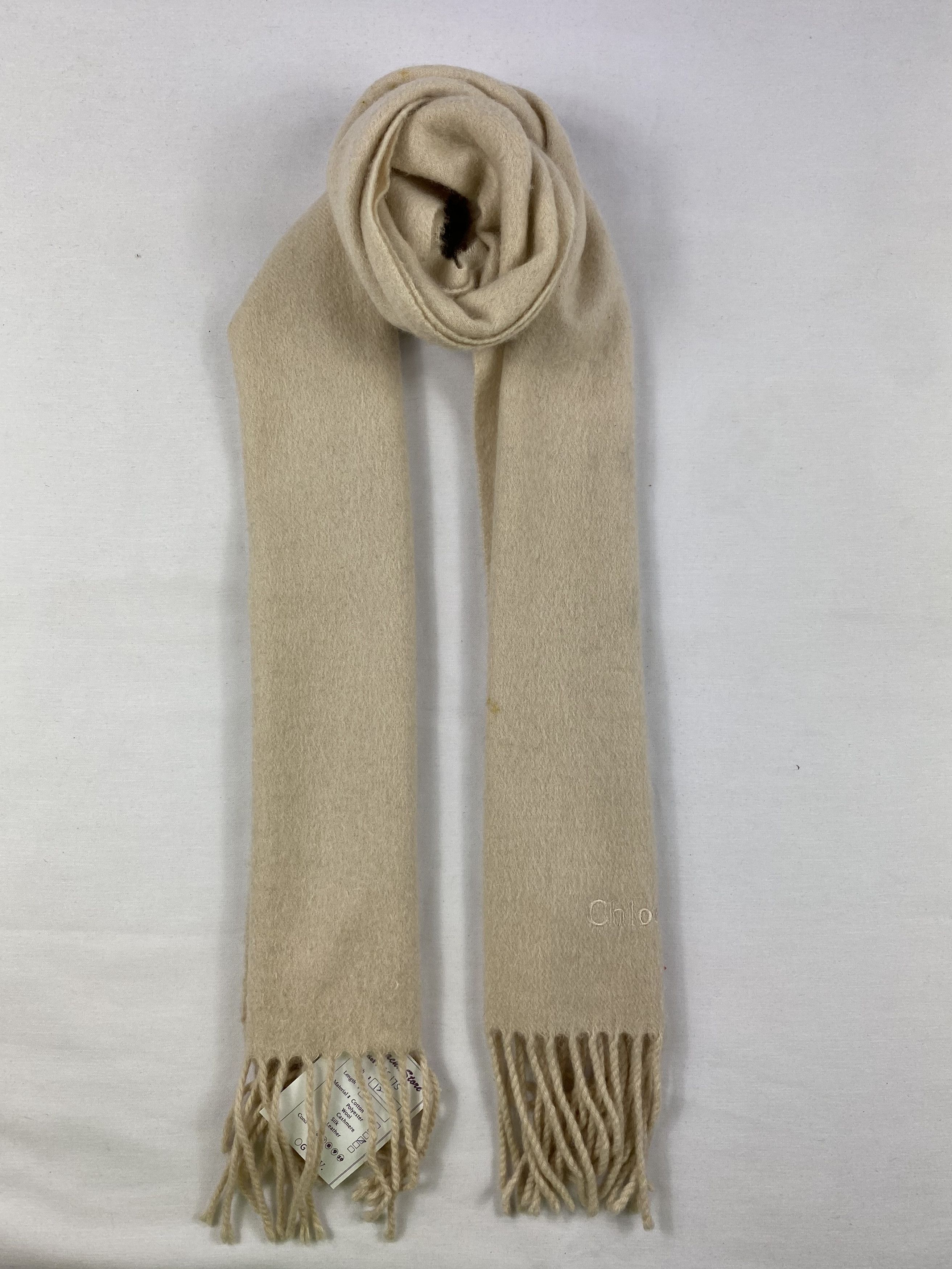 Chloe Chloe Cashmere Scarf / Muffler / Neckwear Size ONE SIZE - 1 Thumbnail