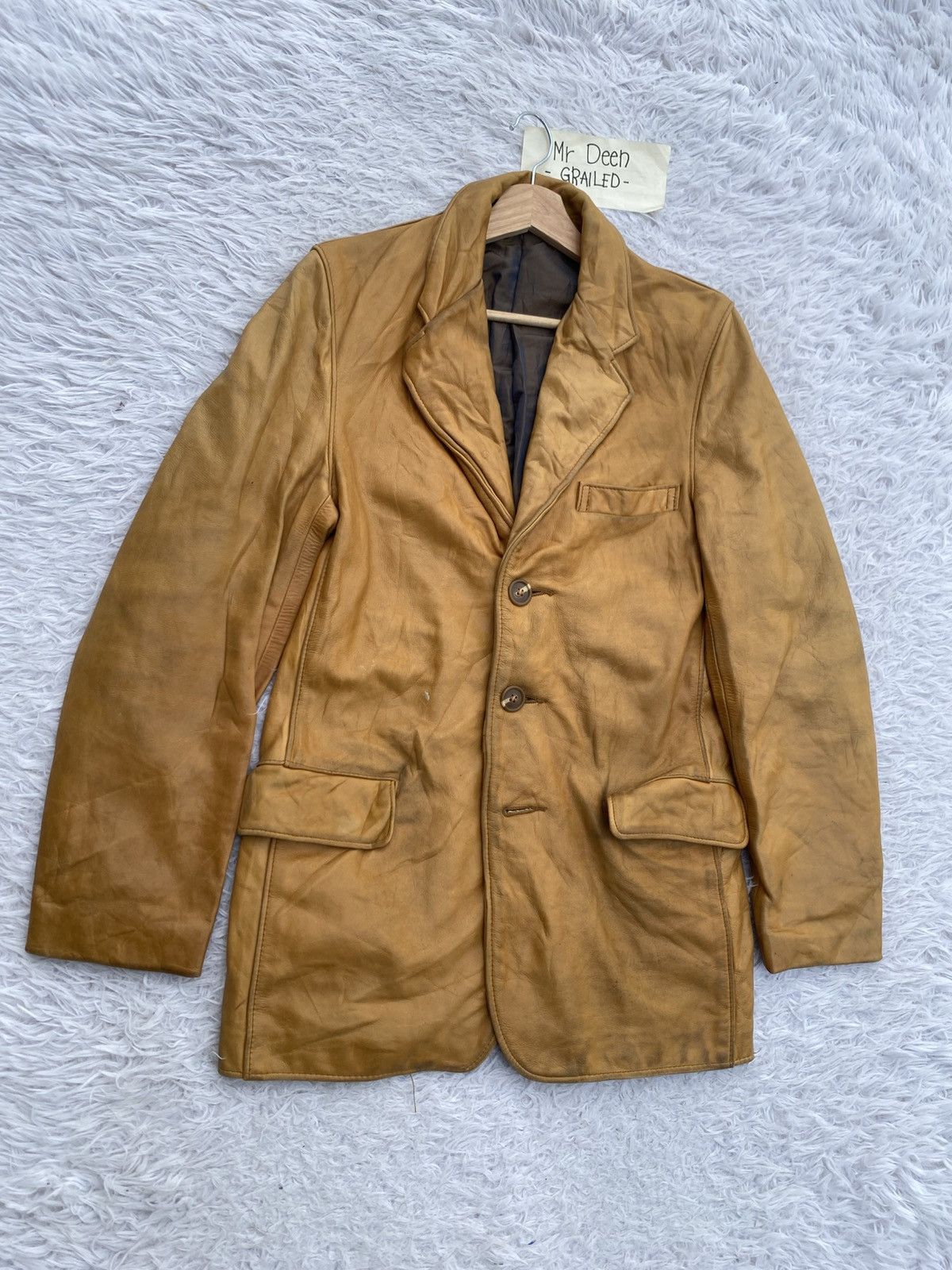 Schott Rare Vintage 90s Schott USA Genuine Leather Tailored Jacket Size M / US 6-8 / IT 42-44 - 2 Thumbnail