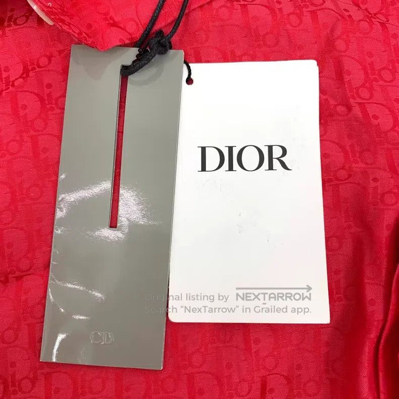 Dior Dior 23 red logo dark pattern jacquard full print mulberry Size US XXS / EU 40 - 7 Thumbnail