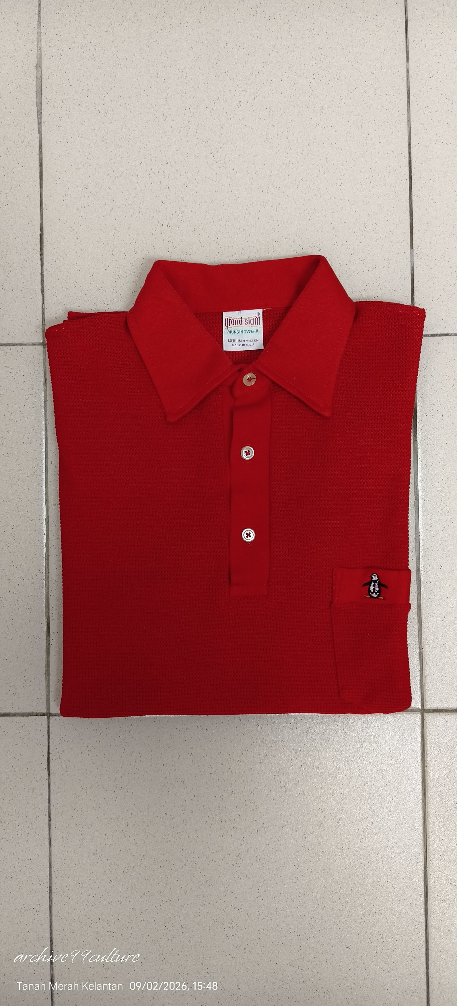 Vintage Vintage 80s Grand Slam Munsingwear Polo Shirt Made in USA Size US S / EU 44-46 / 1 - 10 Thumbnail