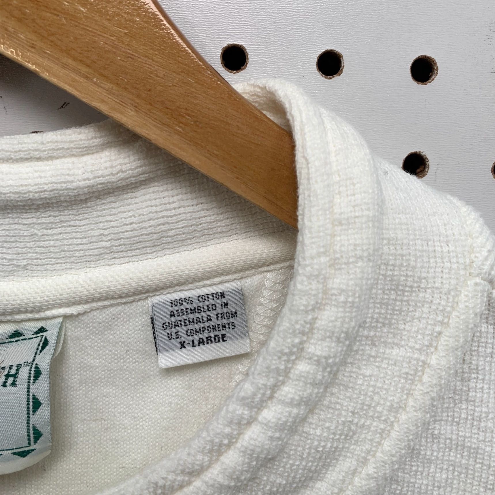 Vintage VINTAGE Up North Sweatshirt Shirt Adult XL White Embroidered 23x29 Pullover Drawstring Men’s Winter Nature Size US XL / EU 56 / 4 - 6 Thumbnail