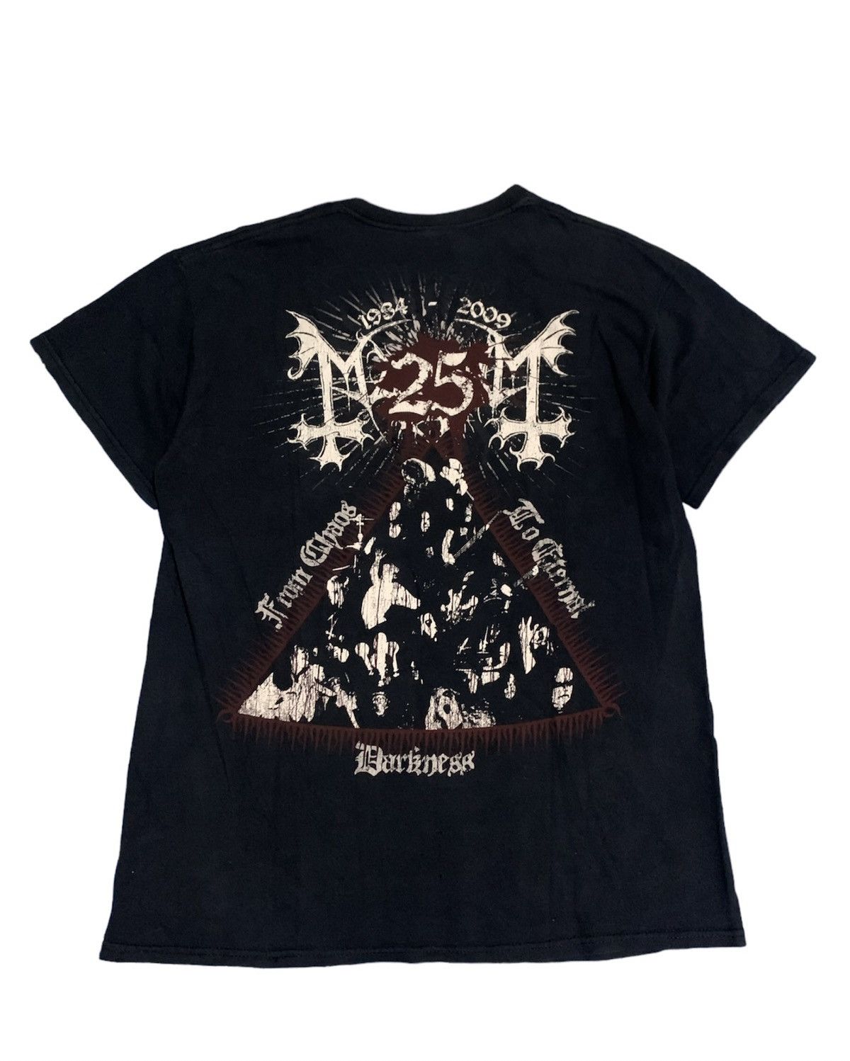 Band Tees × Vintage Vintage 00s Mayhem 25 Years Anniversary Shirt Size US M / EU 48-50 / 2 - 2 Thumbnail