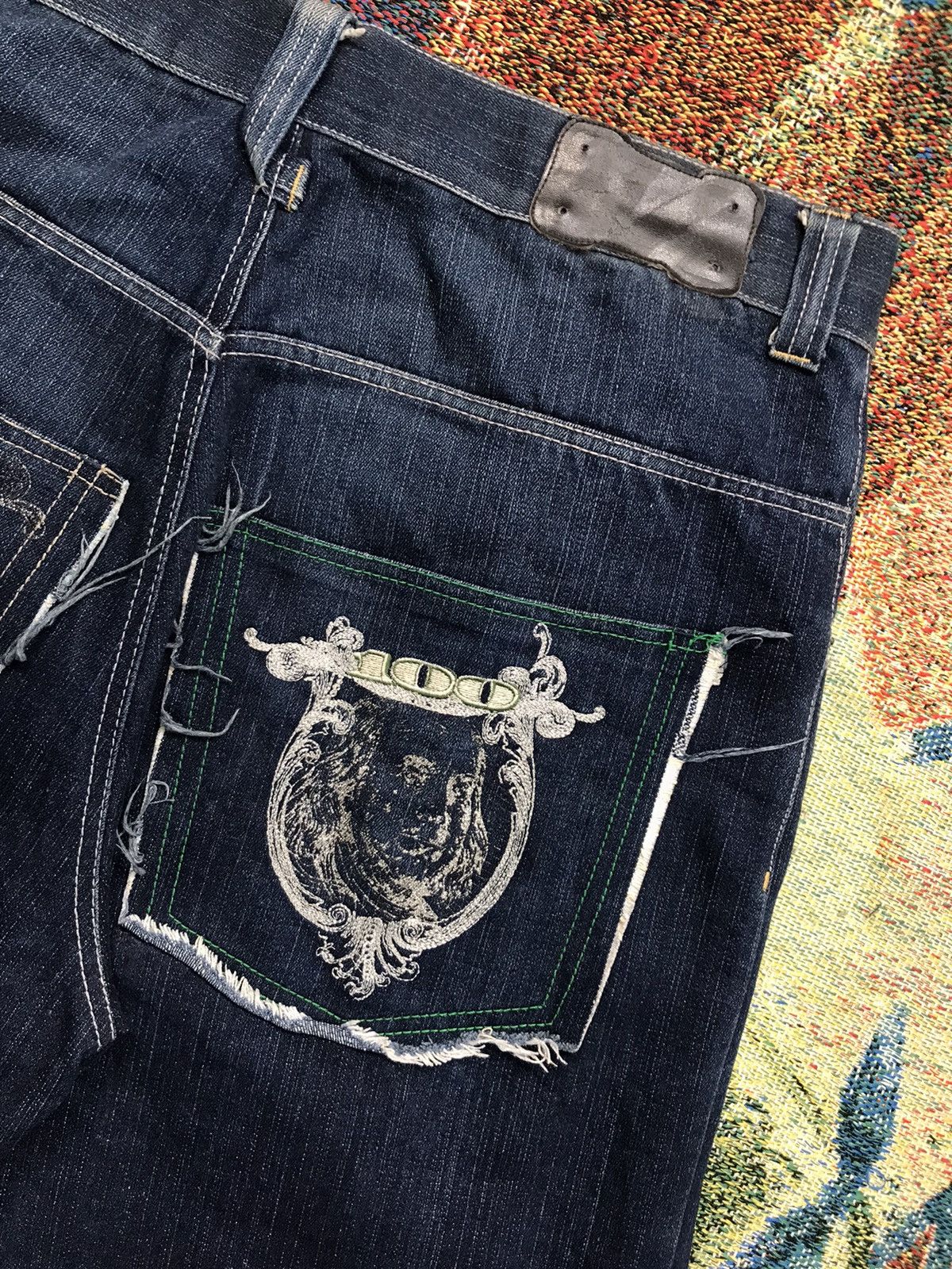 Other Vintage rawblue multi-pockets embroidered jort Size US 40 / EU 56 - 10 Thumbnail