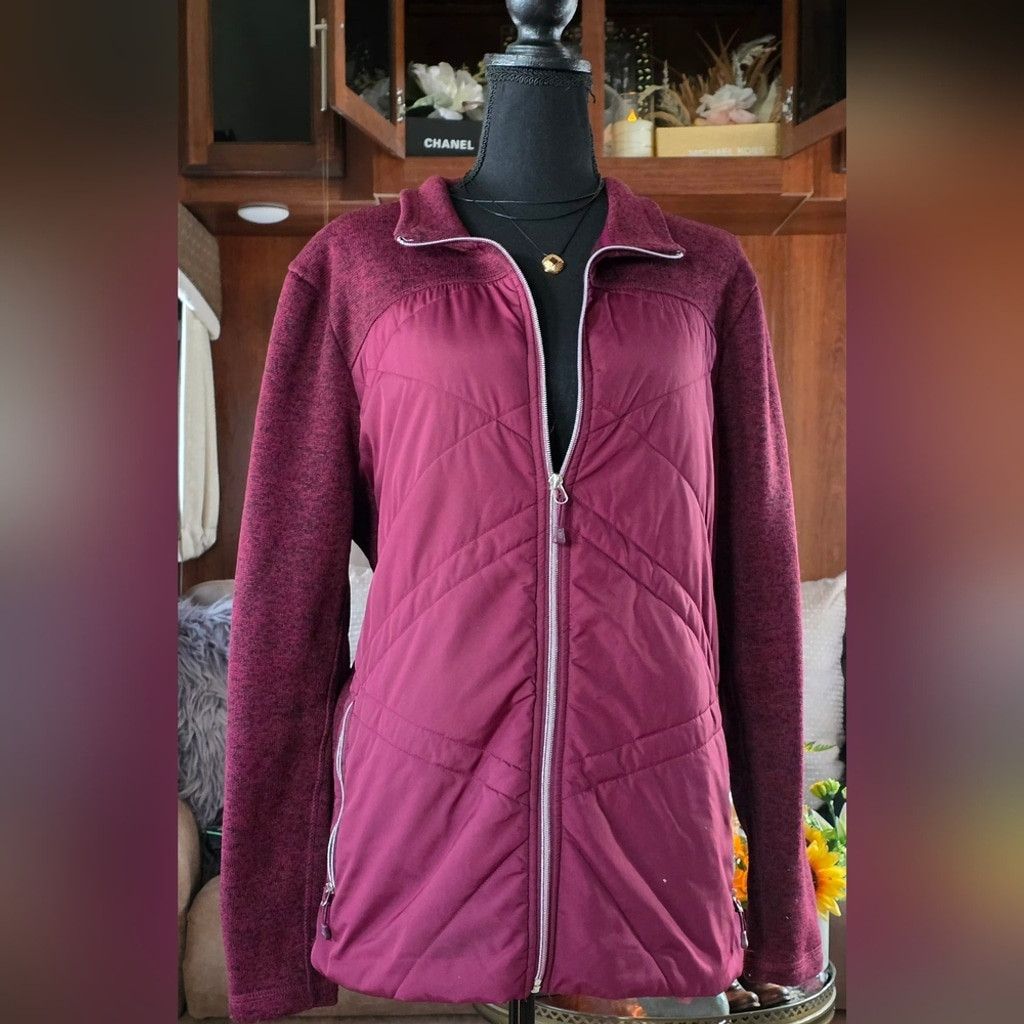 ZeroXposur Zeroxposure Women's Burgundy Jacket Size XL / US 12-14 / IT 48-50 - 1 Thumbnail