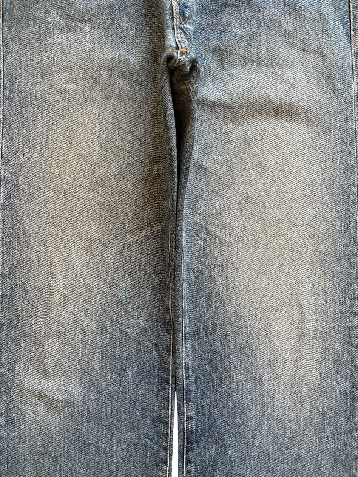 Replay Vintage Italy Replay Button Fly Mud Wash Loose Baggy Jeans Size US 33 - 5 Thumbnail