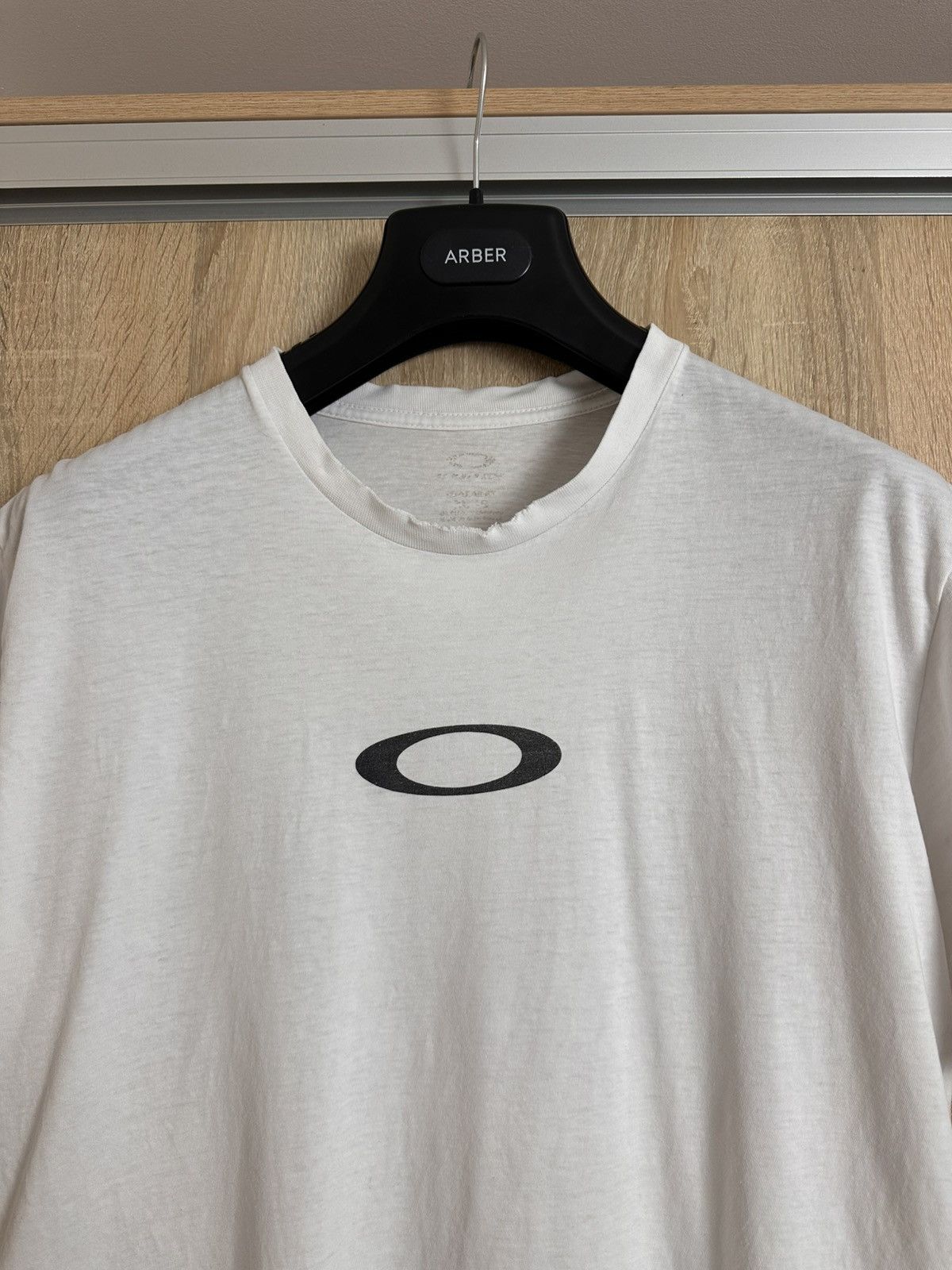 Oakley 🔥 Vintage 00s Oakley Software Centre Logo Washed Tee Shirt Size US L / EU 52-54 / 3 - 5 Thumbnail