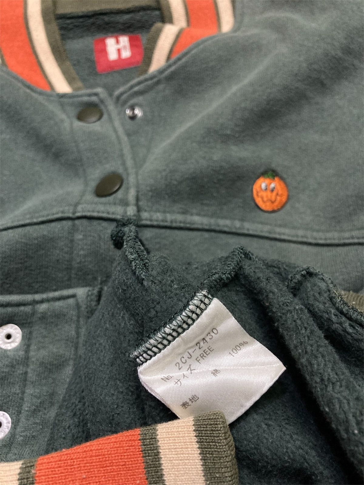 Hysteric Glamour Vintage Hysteric Glamour Halloween Logo Varsity Jacket Size US XS / EU 42 / 0 - 7 Thumbnail