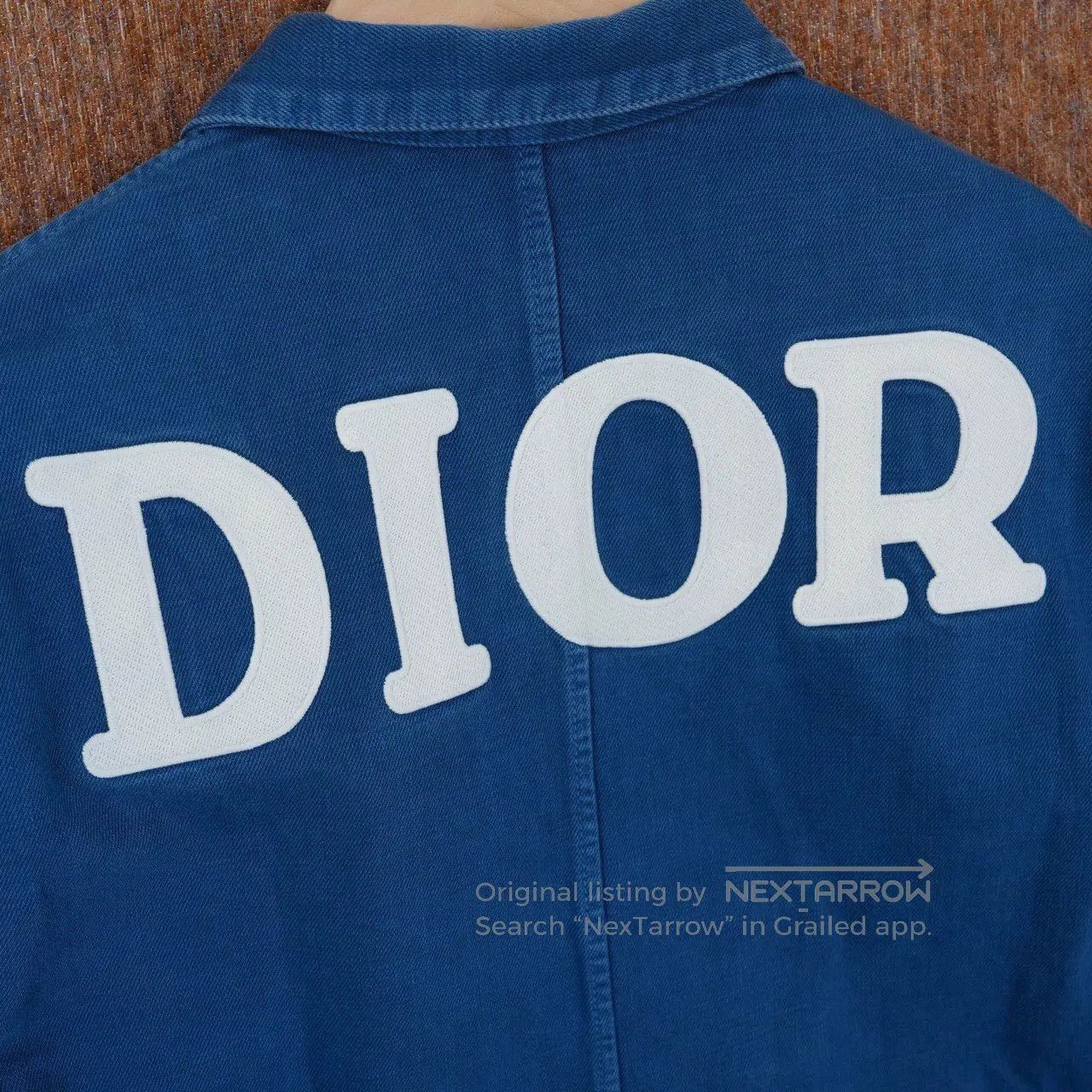 Dior Dior 1947 Embroidered Logo Denim Jacket. Size US M / EU 48-50 / 2 - 4 Thumbnail