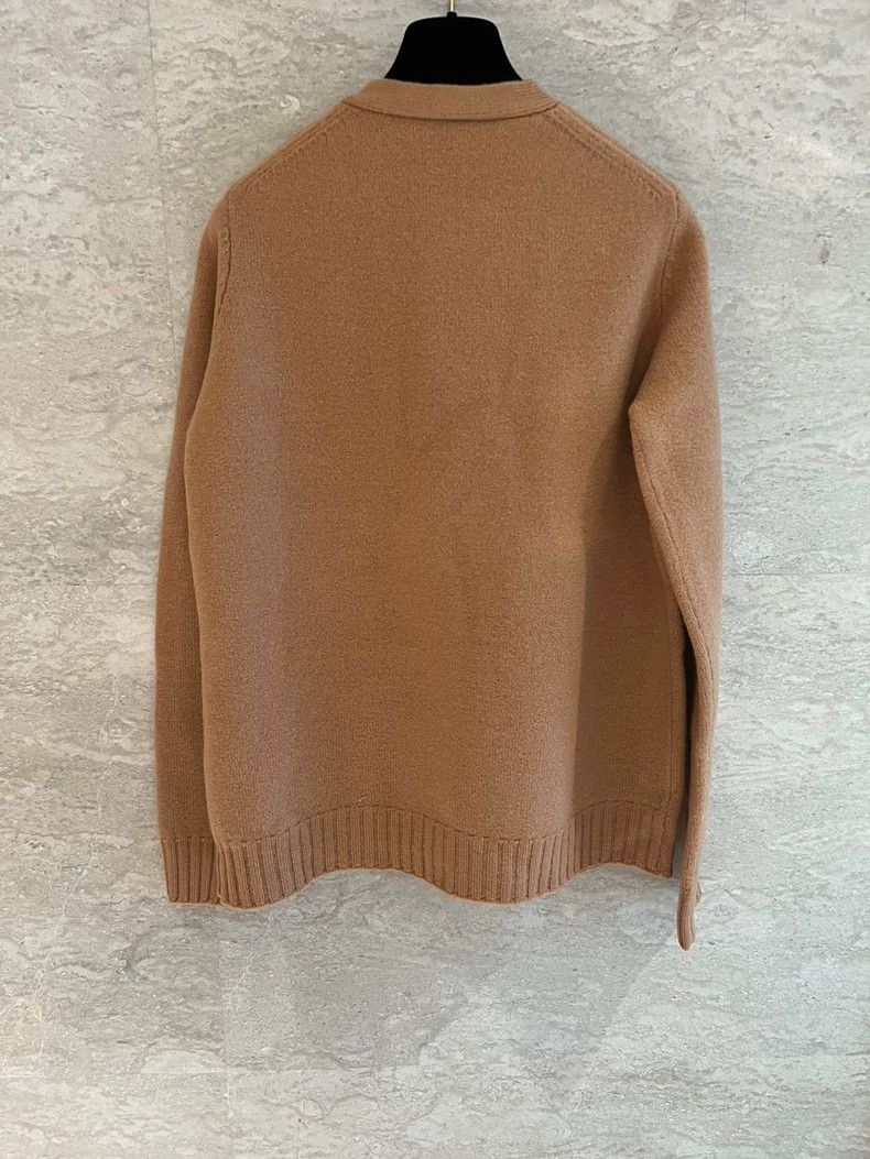 Jil Sander Jil Sander Camel-colored wool cardigan Size XXS / US 00 / IT 34 - 7 Thumbnail