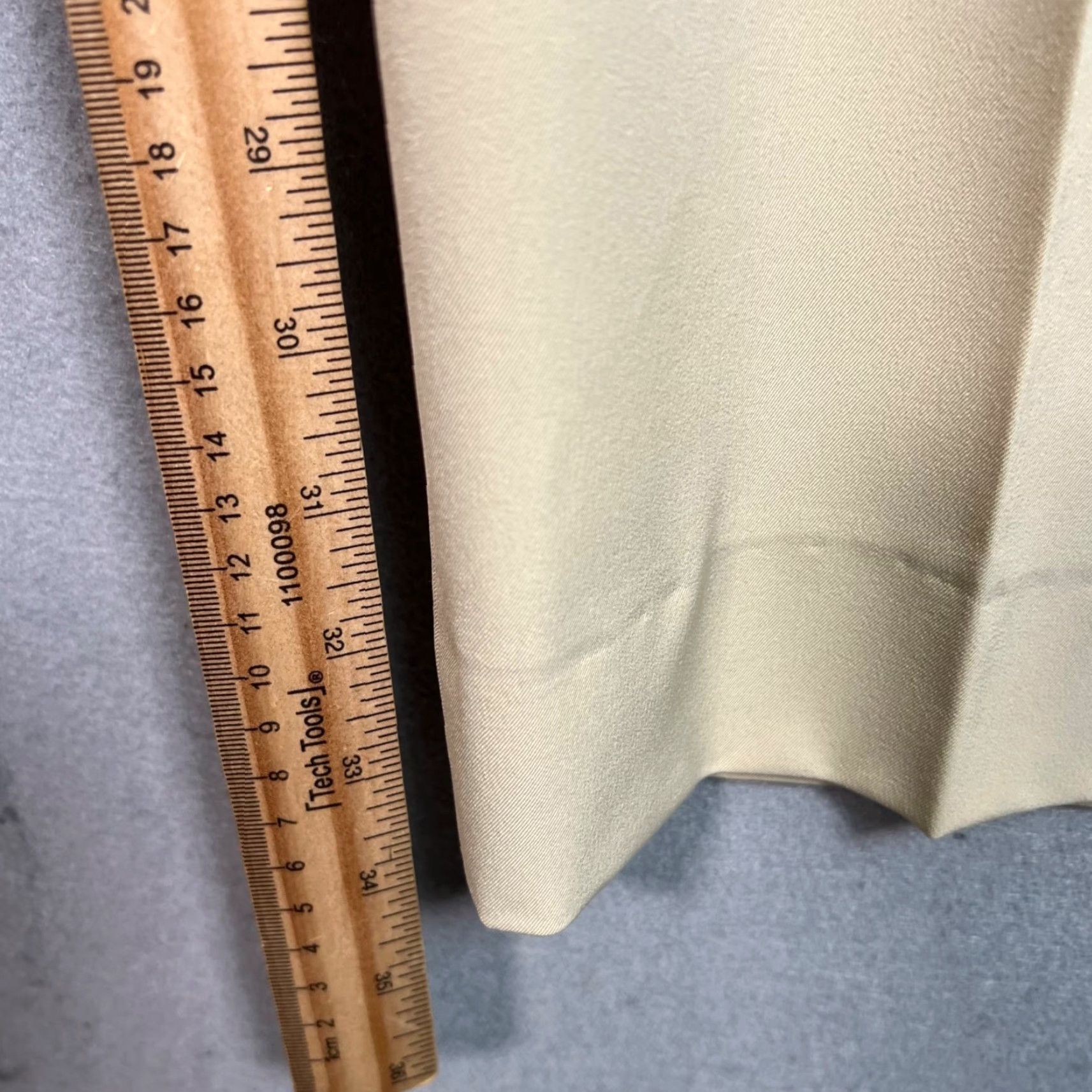 Vintage Sorbino Men’s Size 50 Beige Straight Leg Dress Pants Made in Italy Size US 34 / EU 50 - 7 Thumbnail