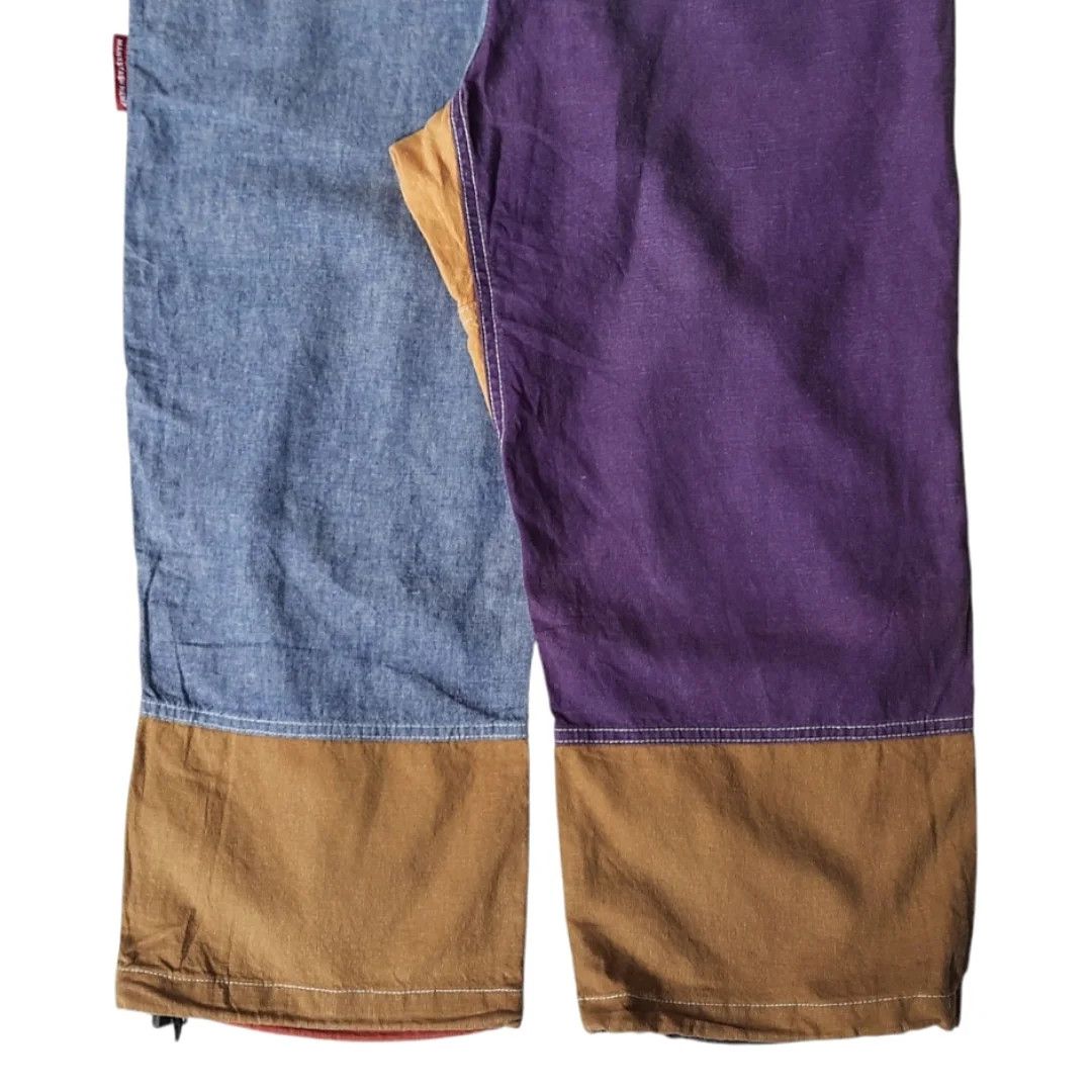 Engineered Garments × Manastash × Orslow Manastash Hemp Patchwork Multicolor Block 3/4 Hiking Pants Size US 30 / EU 46 - 6 Thumbnail