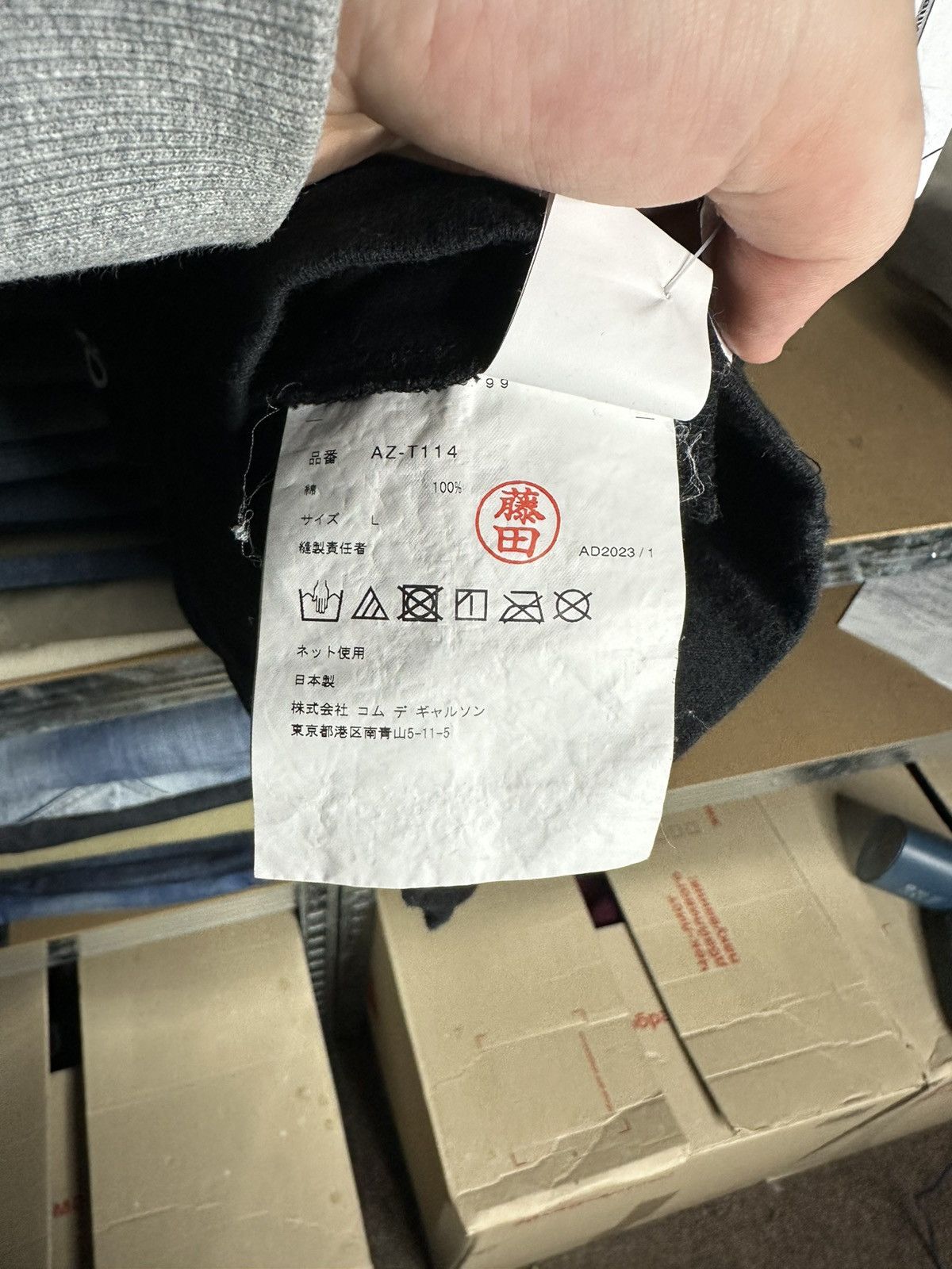 Comme des Garcons PLAY Comme des Garcons PLAY Heart Logo Japan T-Shirt Mens Size L Size US L / EU 52-54 / 3 - 6 Thumbnail
