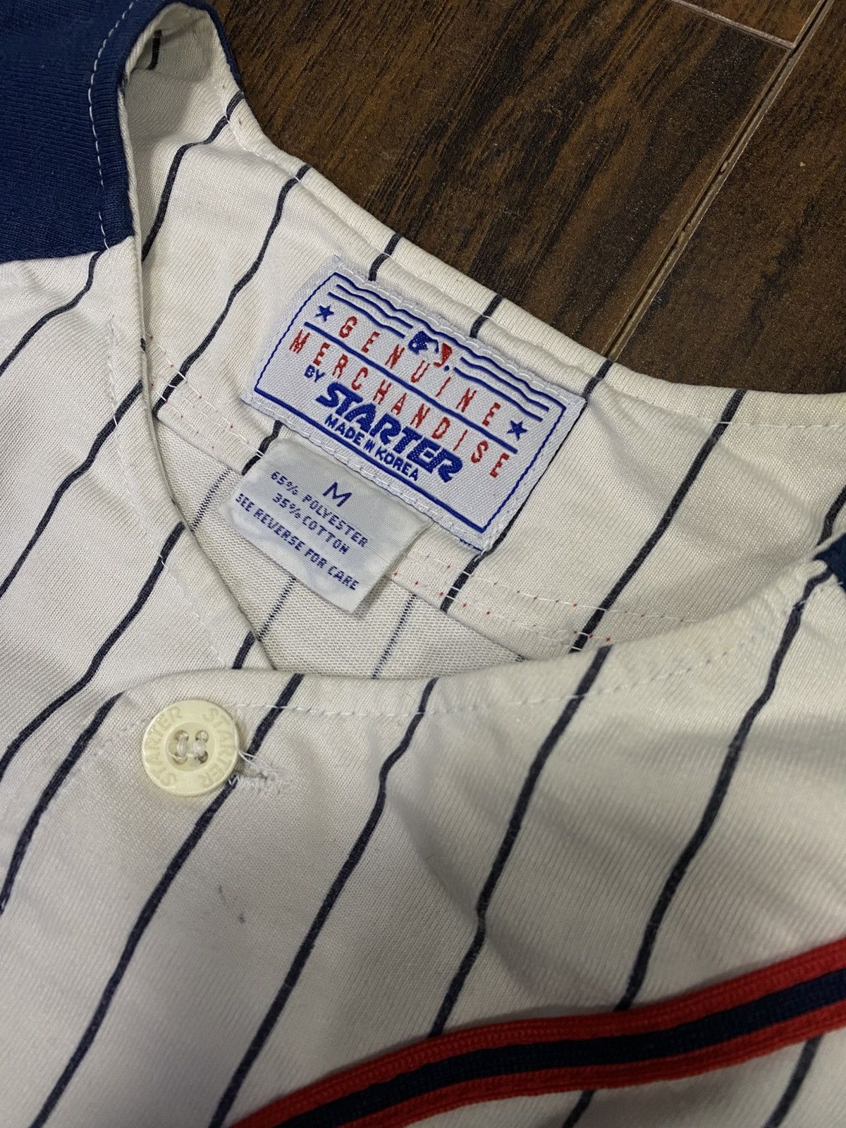 Starter Vintage Starter Atlanta Braves Baseball Jersey Size US M / EU 48-50 / 2 - 4 Thumbnail