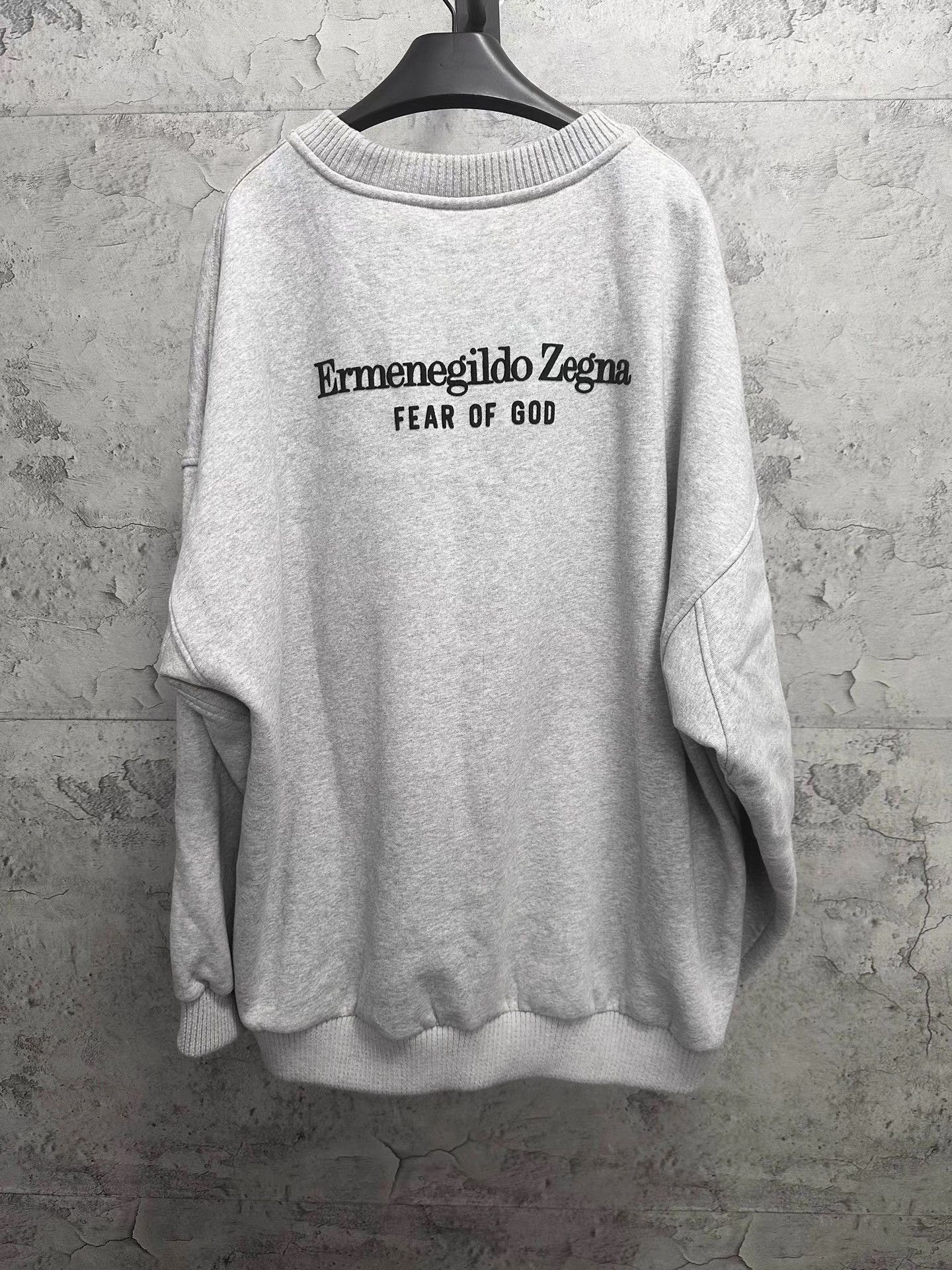 Ermenegildo Zegna Zegna × Fear Of God Collab Crewneck Sweatshirt K34 Size US XL / EU 56 / 4 - 2 Thumbnail