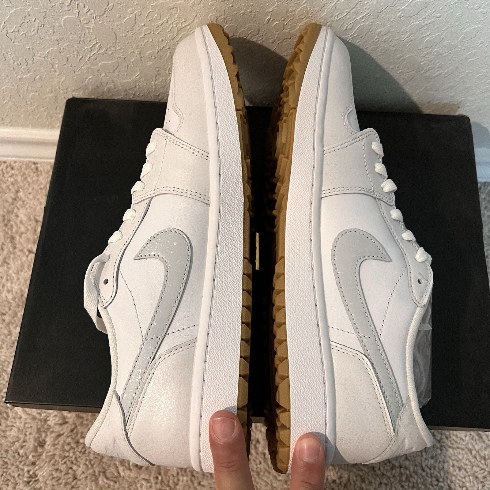 Jordan Brand Nike Air Jordan 1 Low Golf Shoes Spikeless Size 10.5 Size US 10.5 / EU 43-44 - 6 Thumbnail