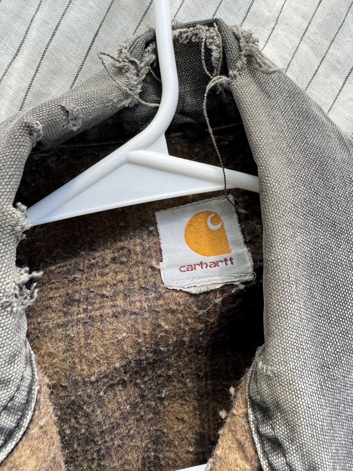Carhartt Vintage Carhartt J97 Gravel Size M (Detroit Style Grey) Size US M / EU 48-50 / 2 - 2 Thumbnail