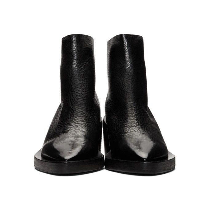 Marsell Marsèll Black Coneros Tronchetto Zip Boots Size US 6 / IT 36 - 3 Thumbnail