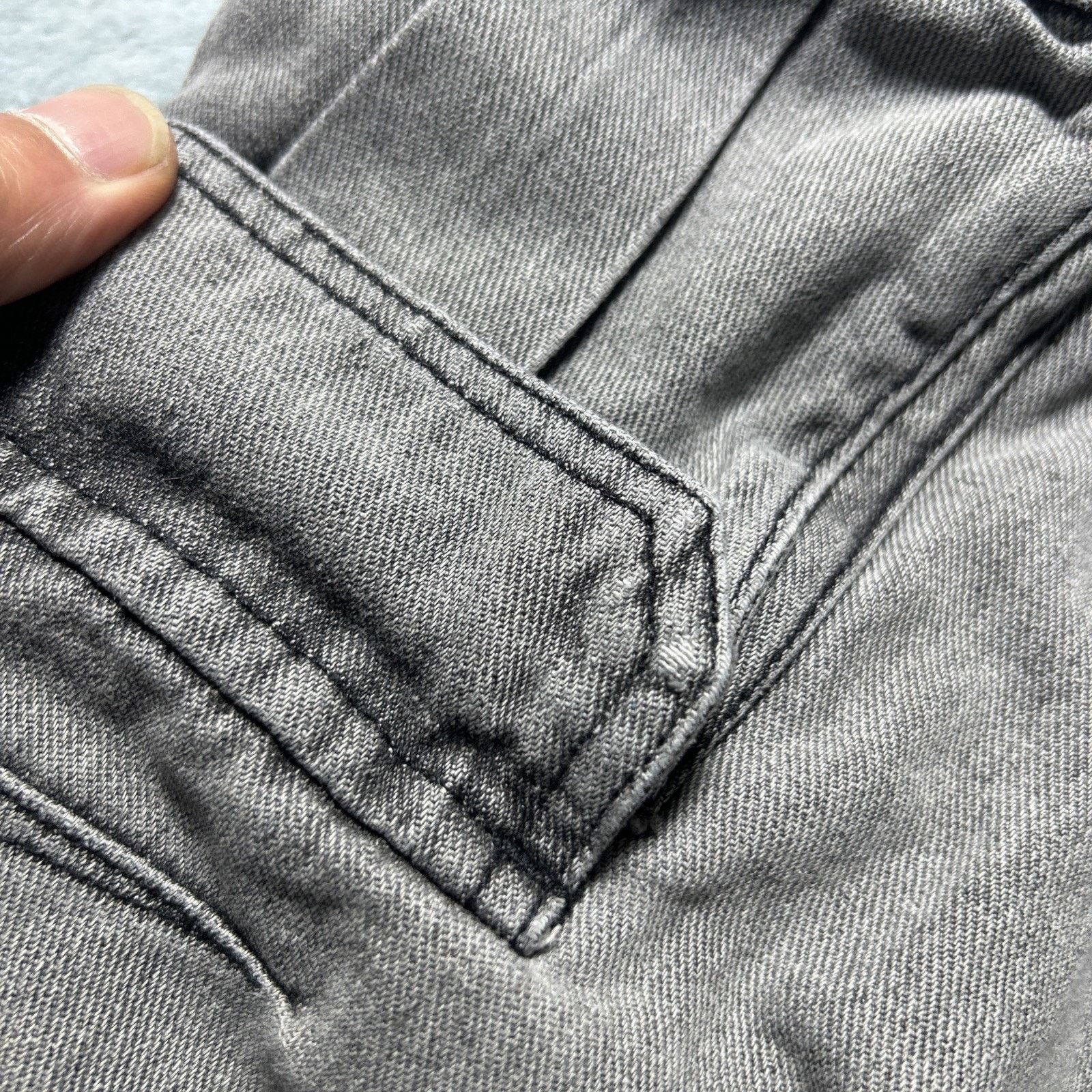 Tripp NYC Cargo Beyond Baggy Jeans Women XL 37x29 Hamilton Wide Ripped Size 37" - 20 Thumbnail