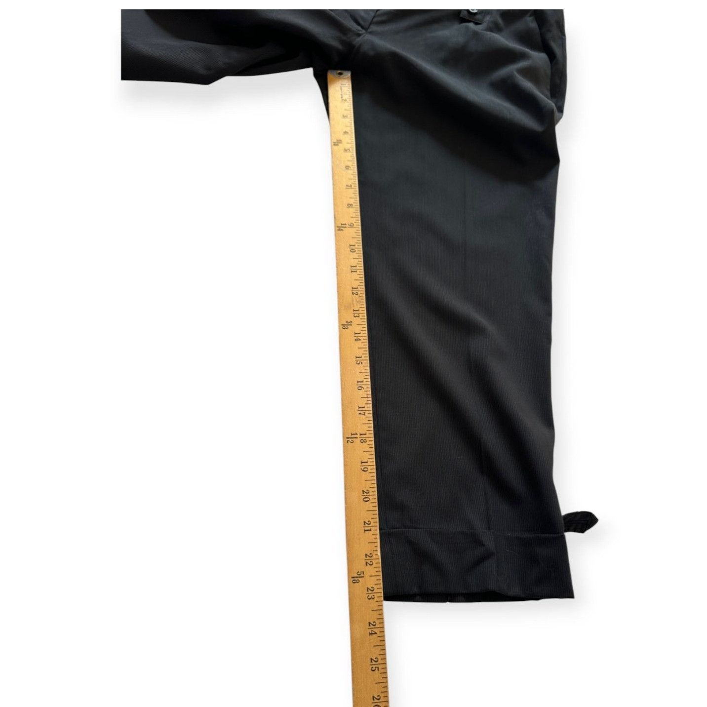 Prada Prada 2006 Wool Pants with Strap & Button Detail – IT 46 Size 32" / US 10 / IT 46 - 15 Thumbnail