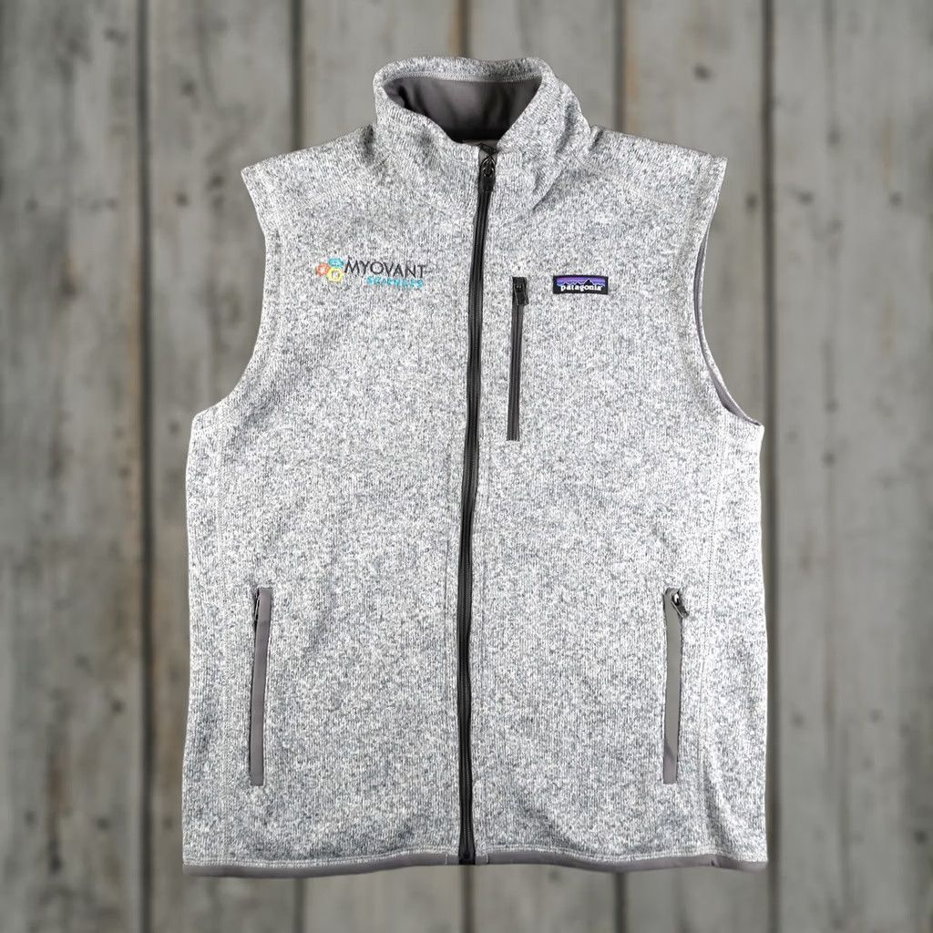 Patagonia Patagonia Better Sweater Vest Mens Medium Gray Fleece Full Zip Embroidered Logo Size US M / EU 48-50 / 2 - 1 Thumbnail