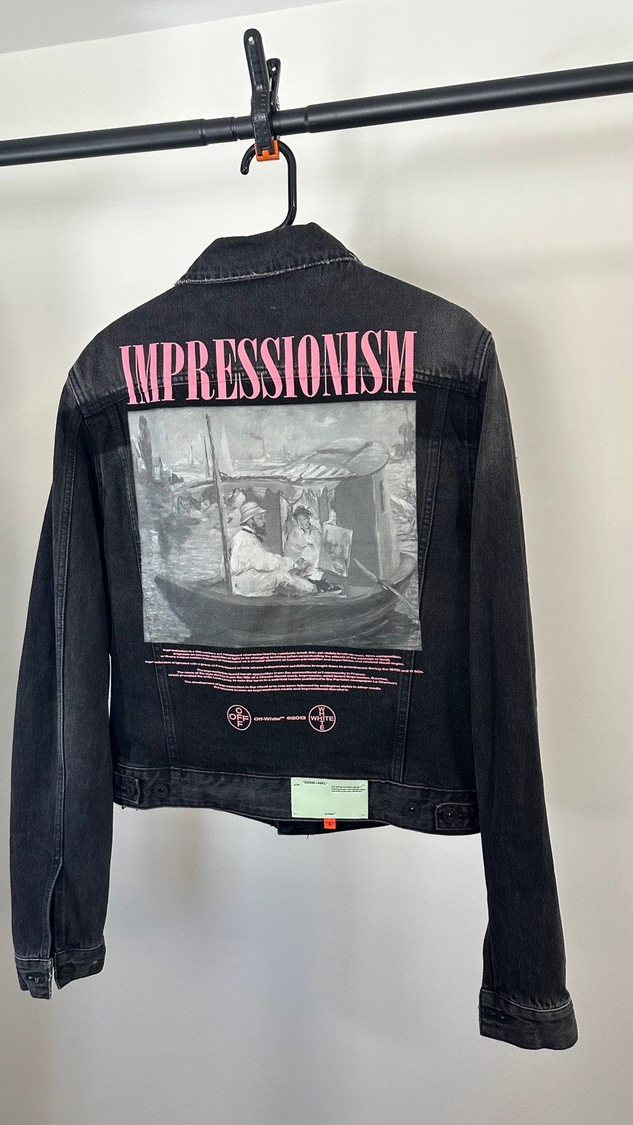 Off-White Off Whote Denim Jacket Impression Size US S / EU 44-46 / 1 - 9 Thumbnail