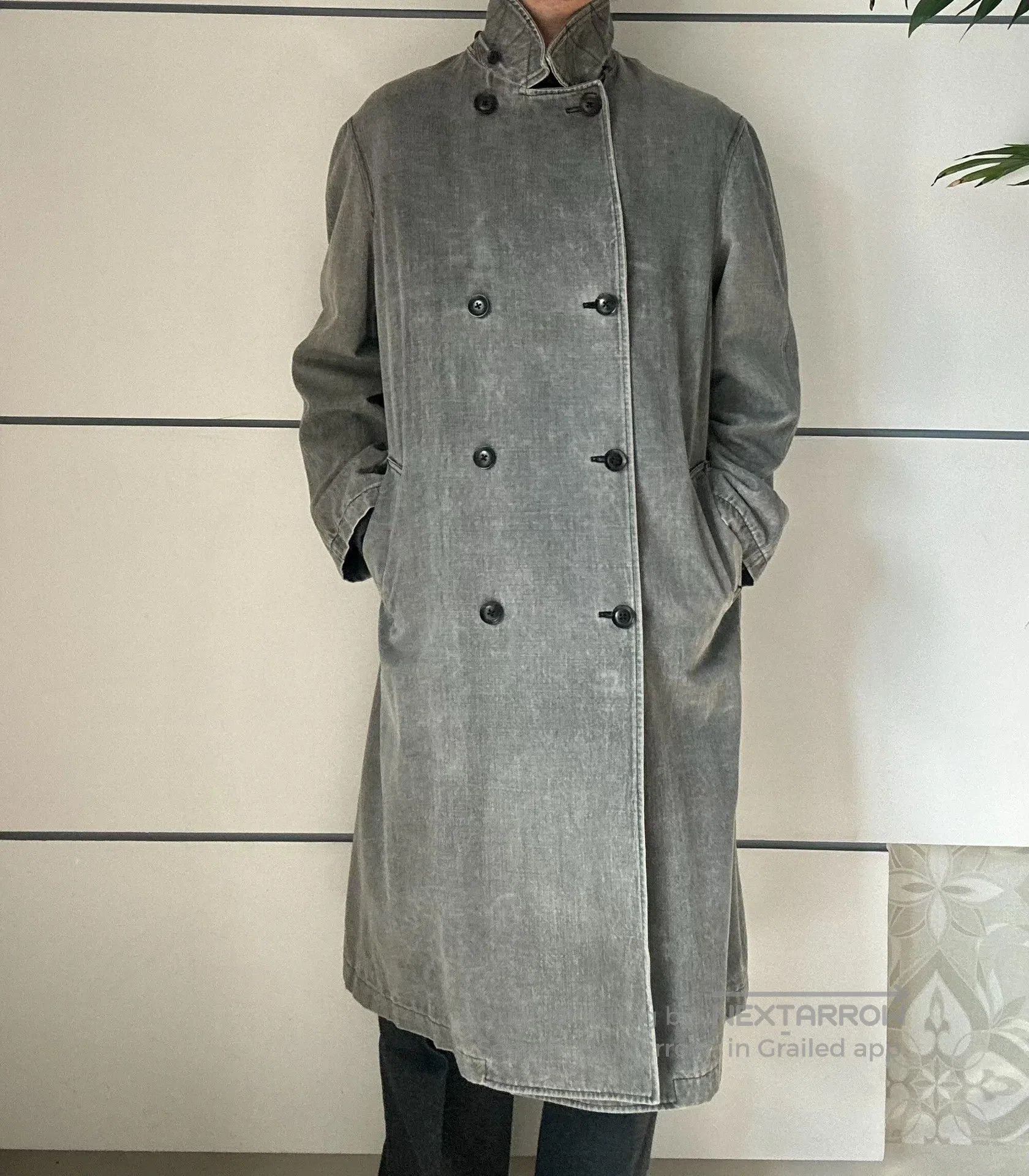 Yohji Yamamoto YOHJI YAMAMOTO Red-label wool coat| Size US M / EU 48-50 / 2 - 8 Thumbnail