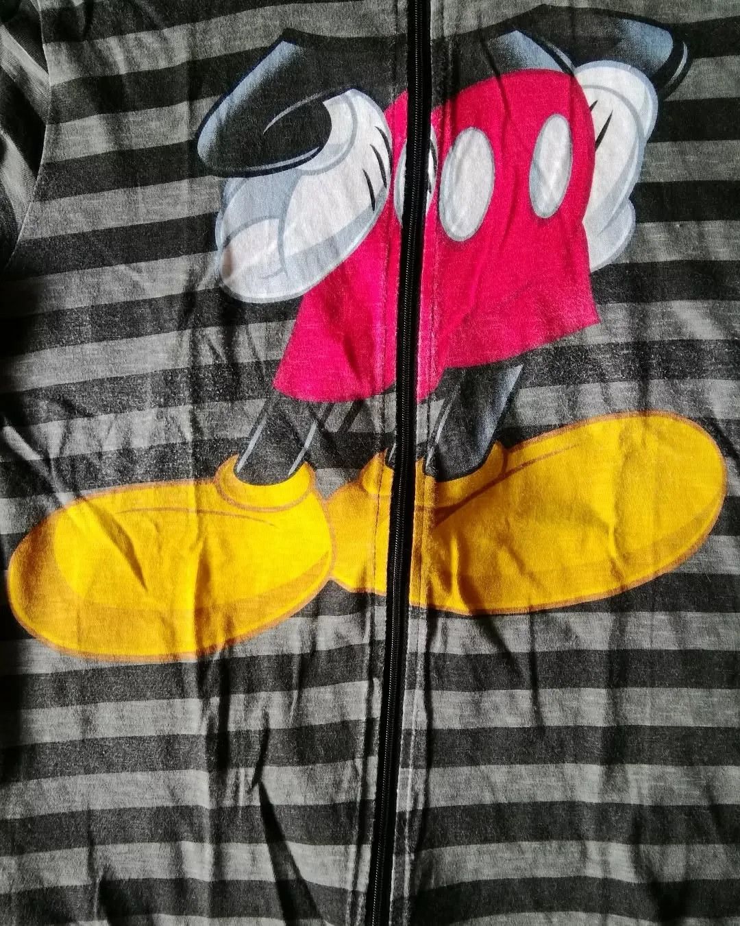 Disney Vintage Y2K Disney Mickey Mouse Full Zip Face Hoodie Size L / US 10 / IT 46 - 4 Thumbnail