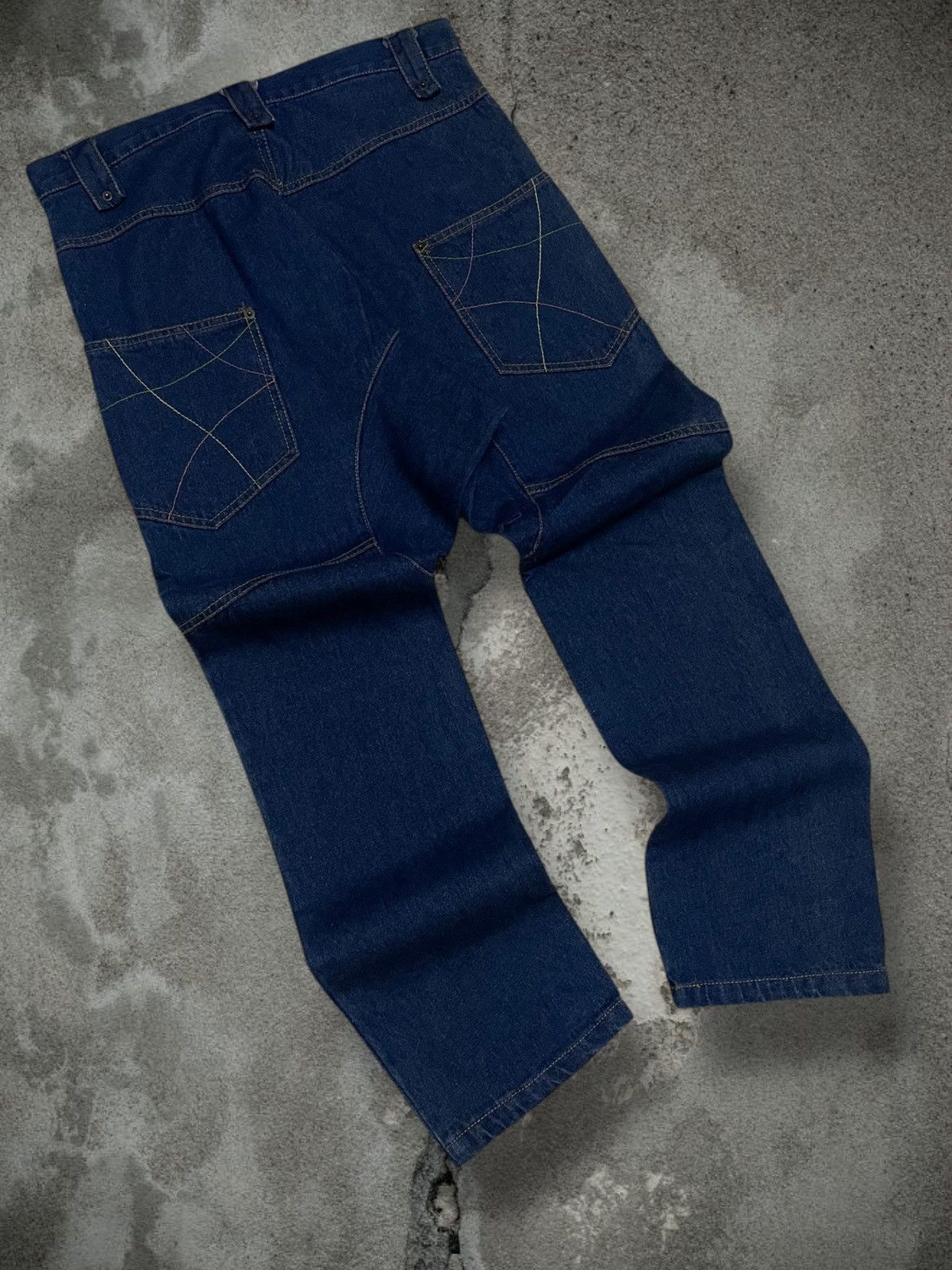 Hysteric Glamour Vintage 1990s Rare Japan Designer Speed Orange Denim Size US 31 - 12 Thumbnail