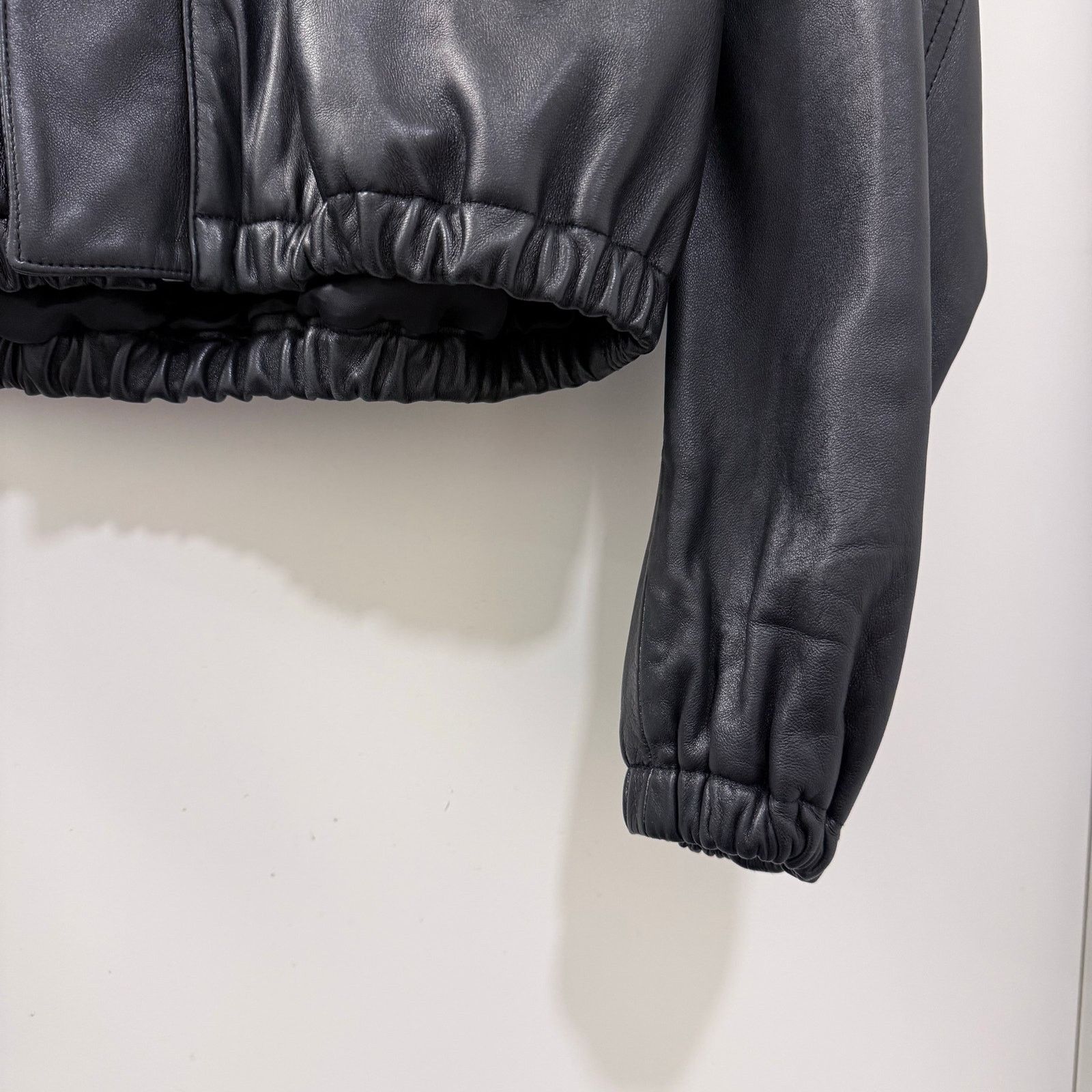 John Elliott $1,998 NWT John Elliott Leather Jumper Jacket | Sz M Size US M / EU 48-50 / 2 - 11 Thumbnail
