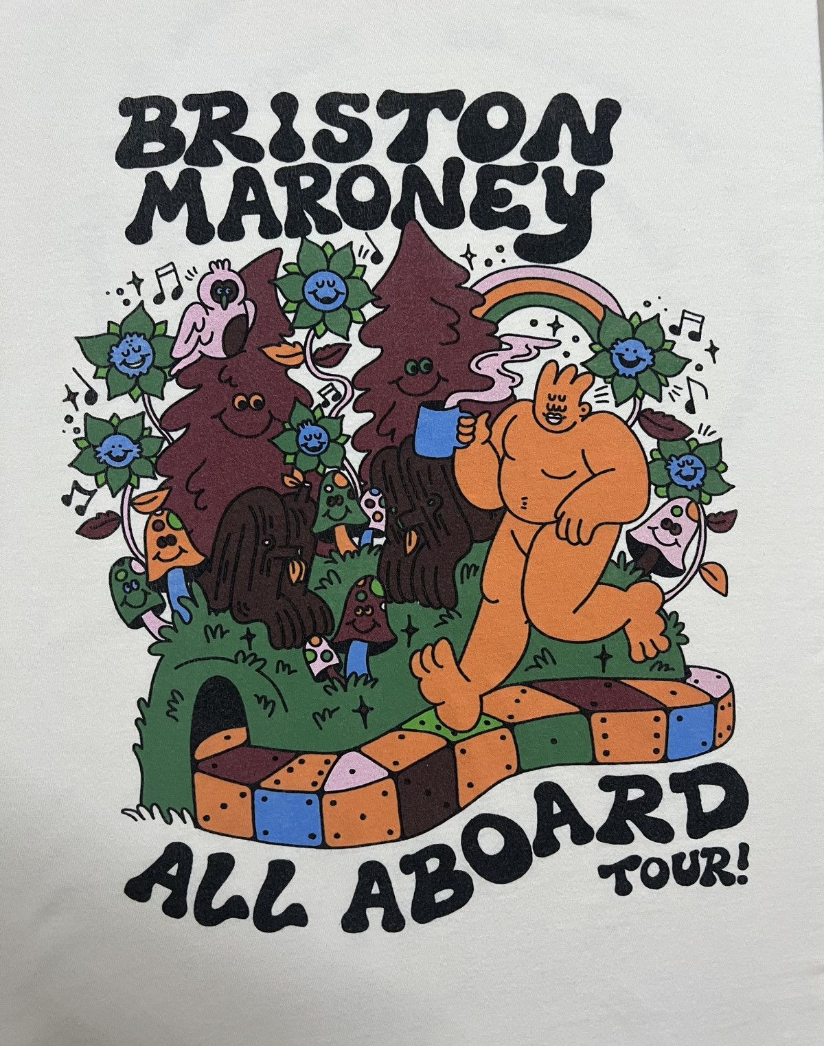 Band Tees Briston Maroney All Aboard Tour Tee Graphic L Size US L / EU 52-54 / 3 - 13 Thumbnail
