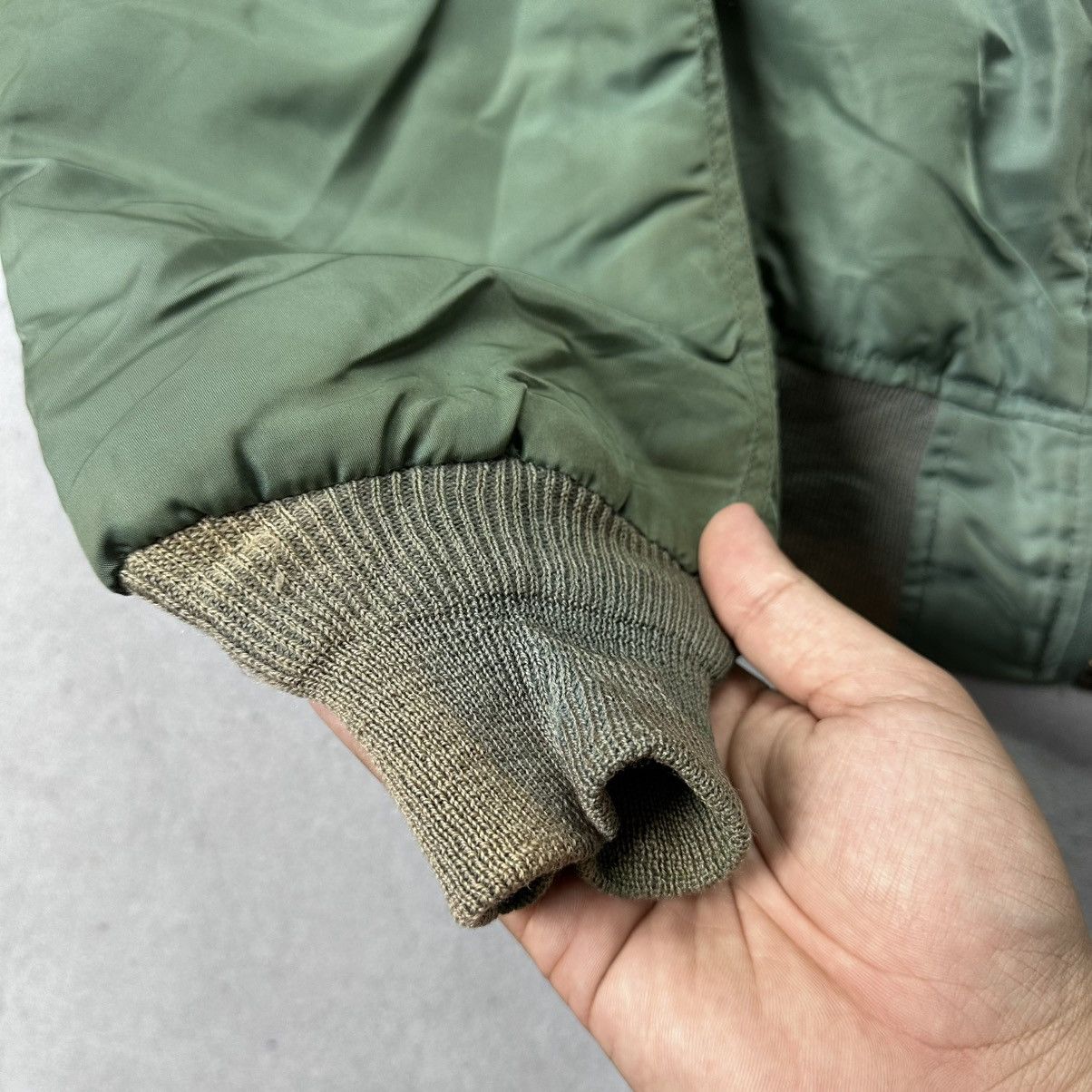 Alpha Industries Vintage Alpha Industries MA-1 Flight Jacket USAF Bomber Size US M / EU 48-50 / 2 - 9 Thumbnail