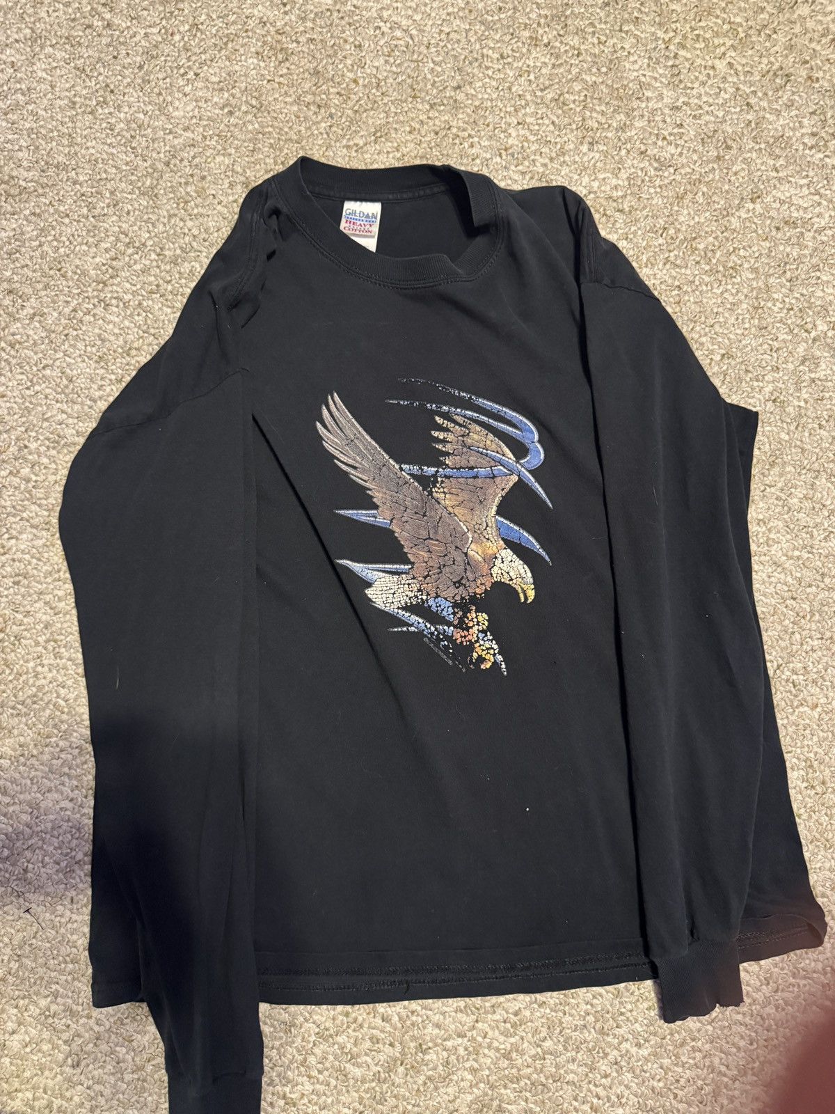 Other Vintage Eagle Longsleeve Size US XL / EU 56 / 4 - 3 Thumbnail