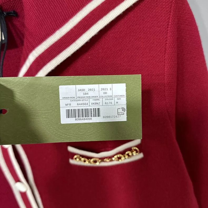 Gucci Gucci Red horse buckle wool knitted dress 2503-Nextarrow Size M / US 6-8 / IT 42-44 - 7 Thumbnail